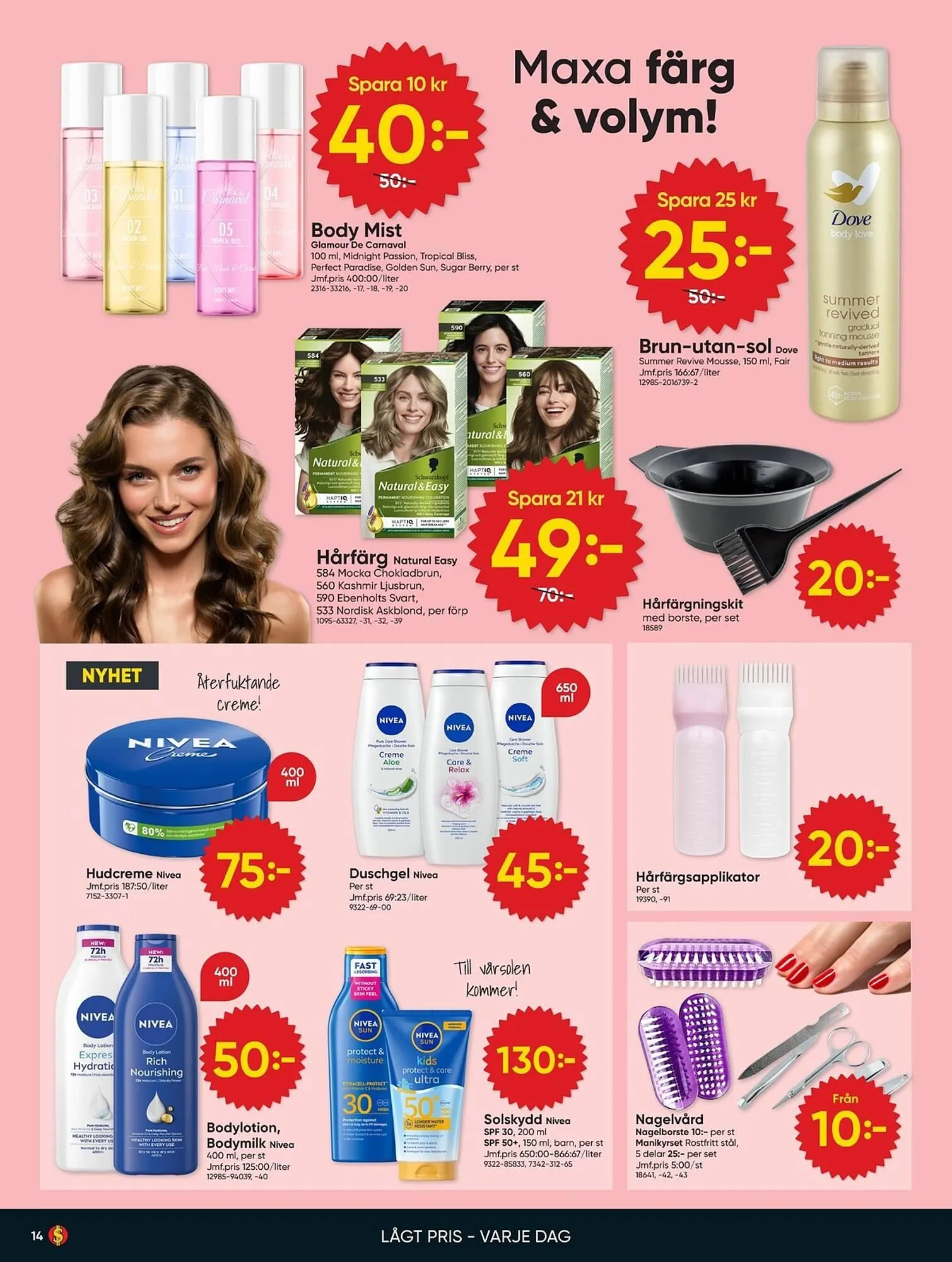 DollarStore annonsblad från 23 mars till 5 april 2026 - Reklamblad sidor 14