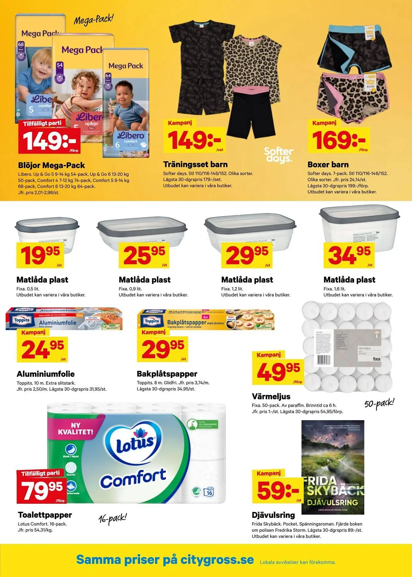 City Gross reklamblad från 2 mars till 9 mars 2026 - Reklamblad sidor 9