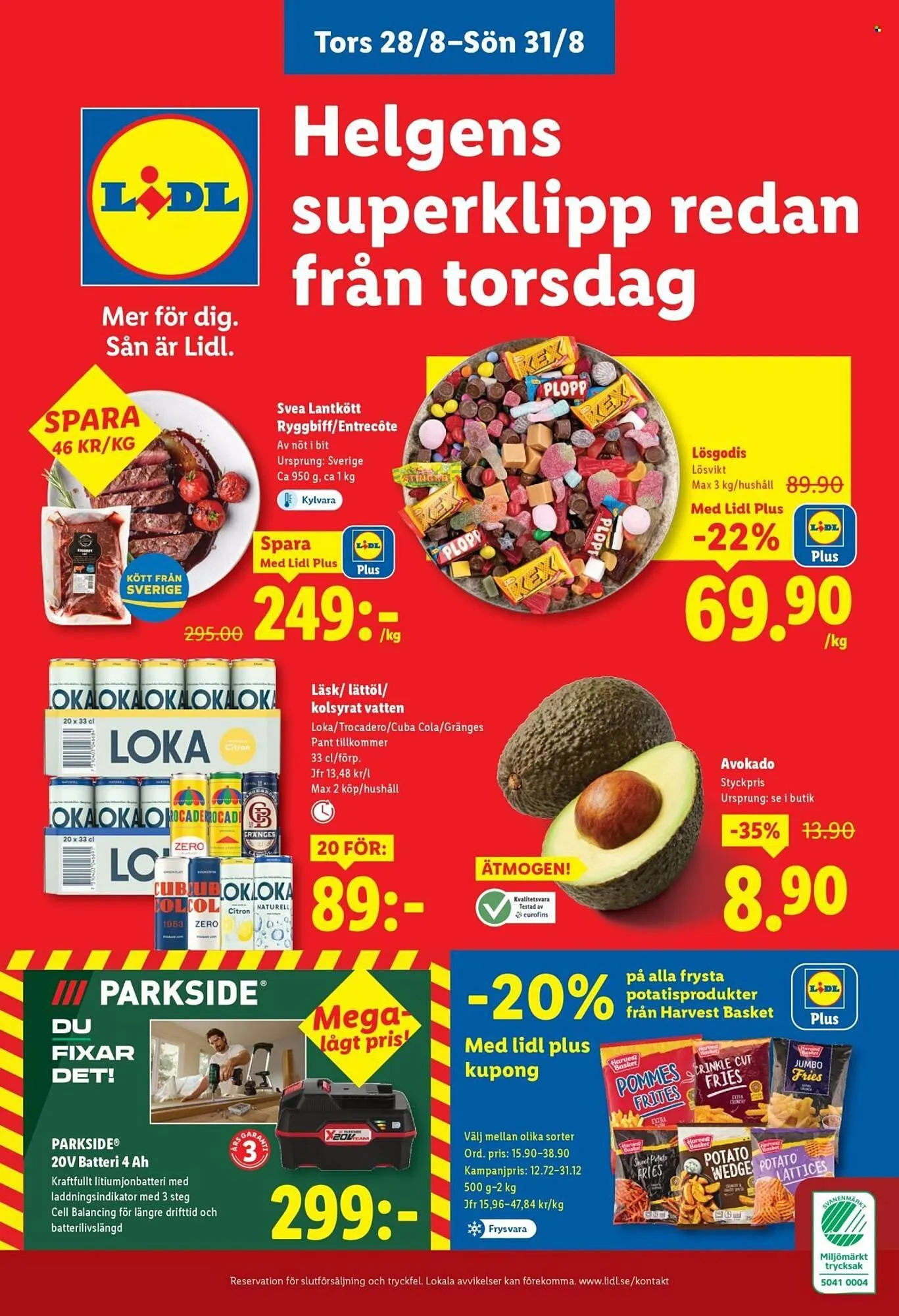 Lidl reklamblad från 25 augusti till 31 augusti 2025 - Reklamblad sidor 28