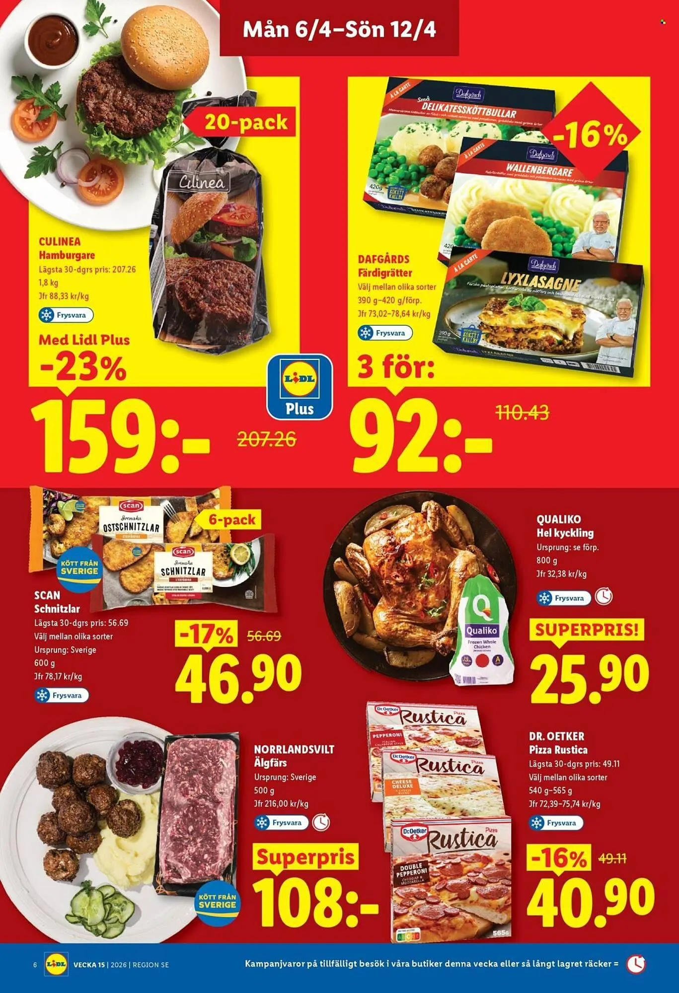 Lidl reklamblad från 6 april till 12 april 2026 - Reklamblad sidor 6
