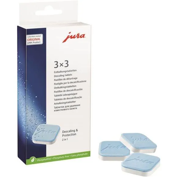 Jura Avkalkningstabletter 9-p
