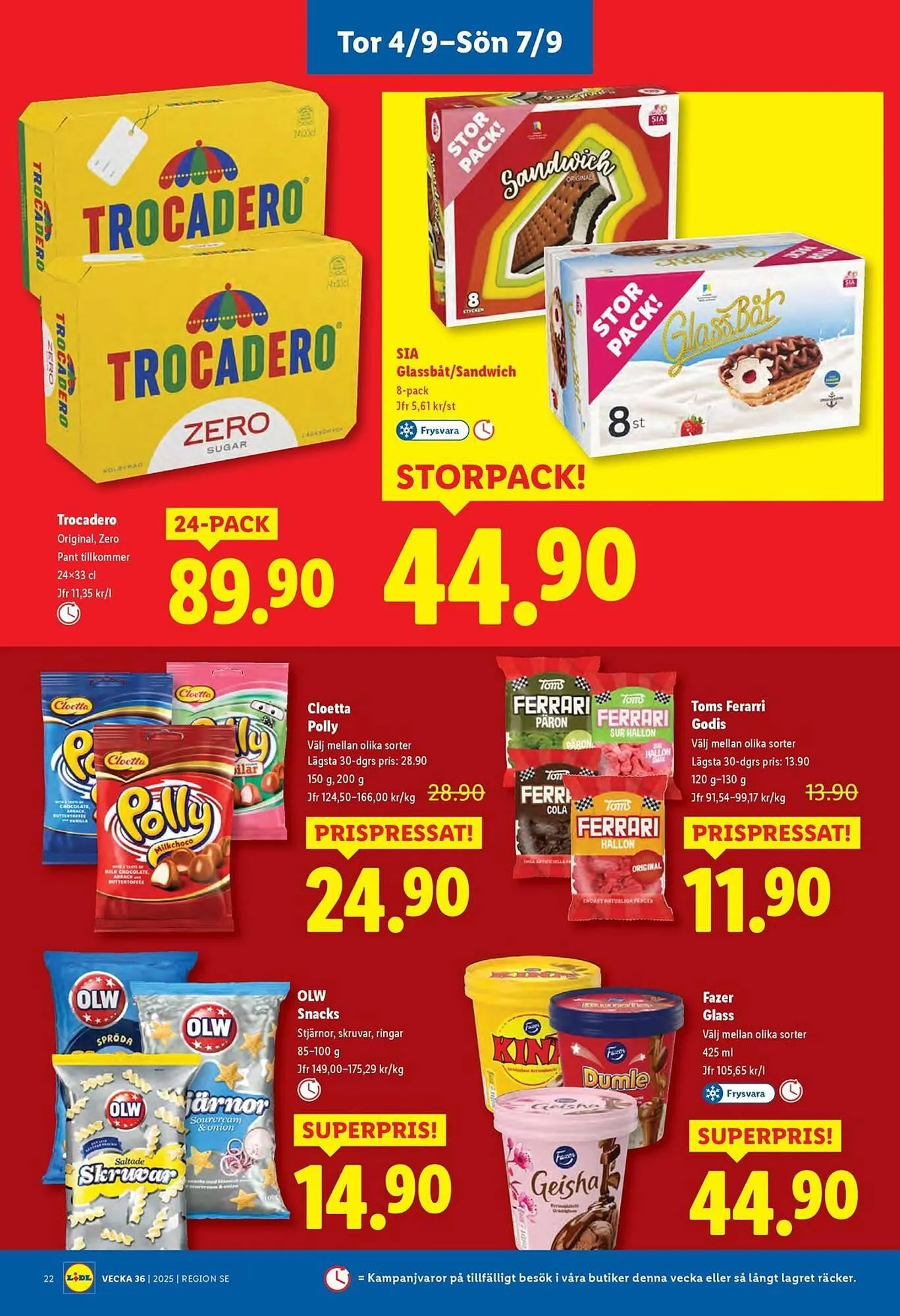 Lidl reklamblad från 1 september till 7 september 2025 - Reklamblad sidor 25