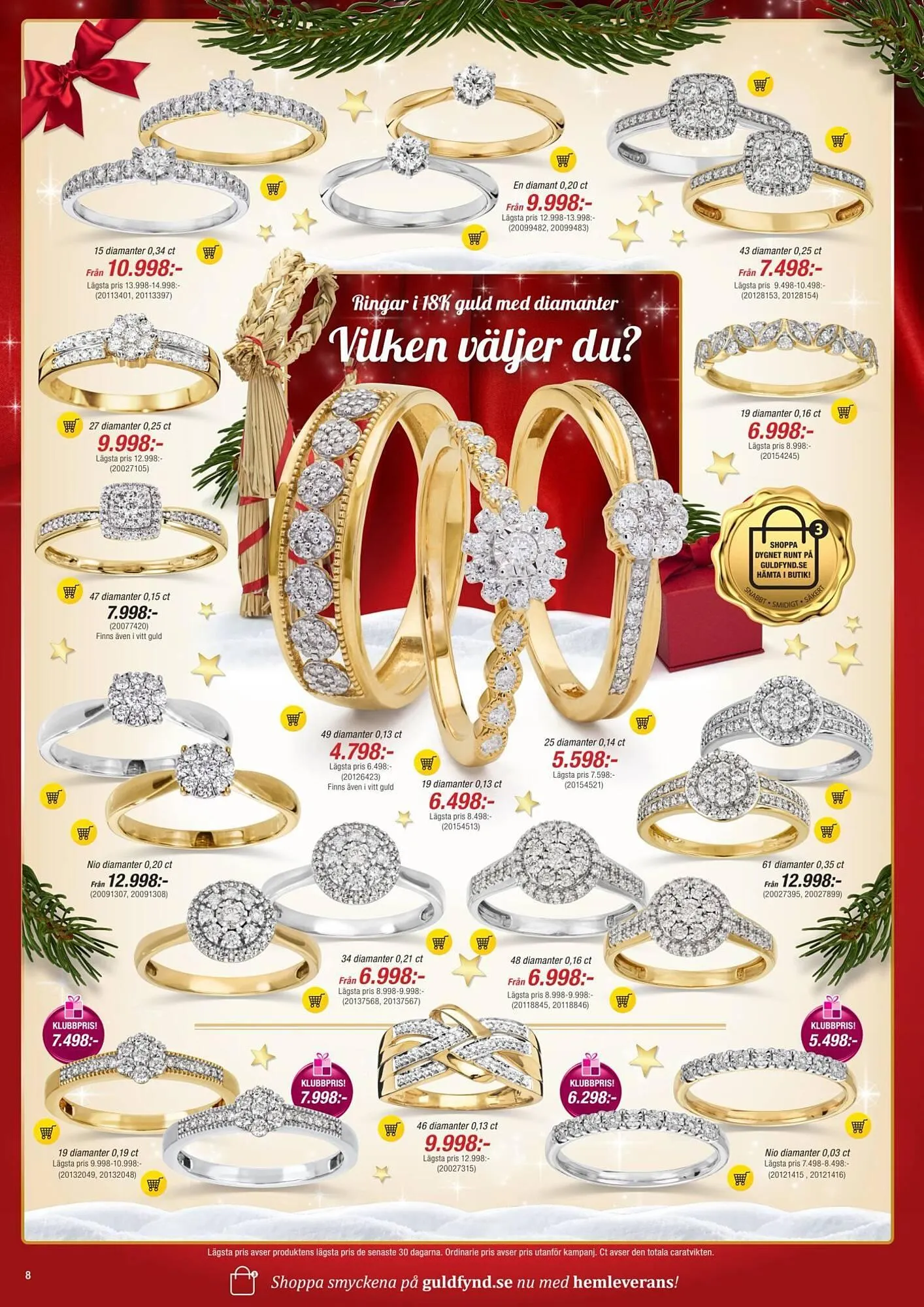 Guldfynd reklamblad från 14 november till 24 december 2024 - Reklamblad sidor 8