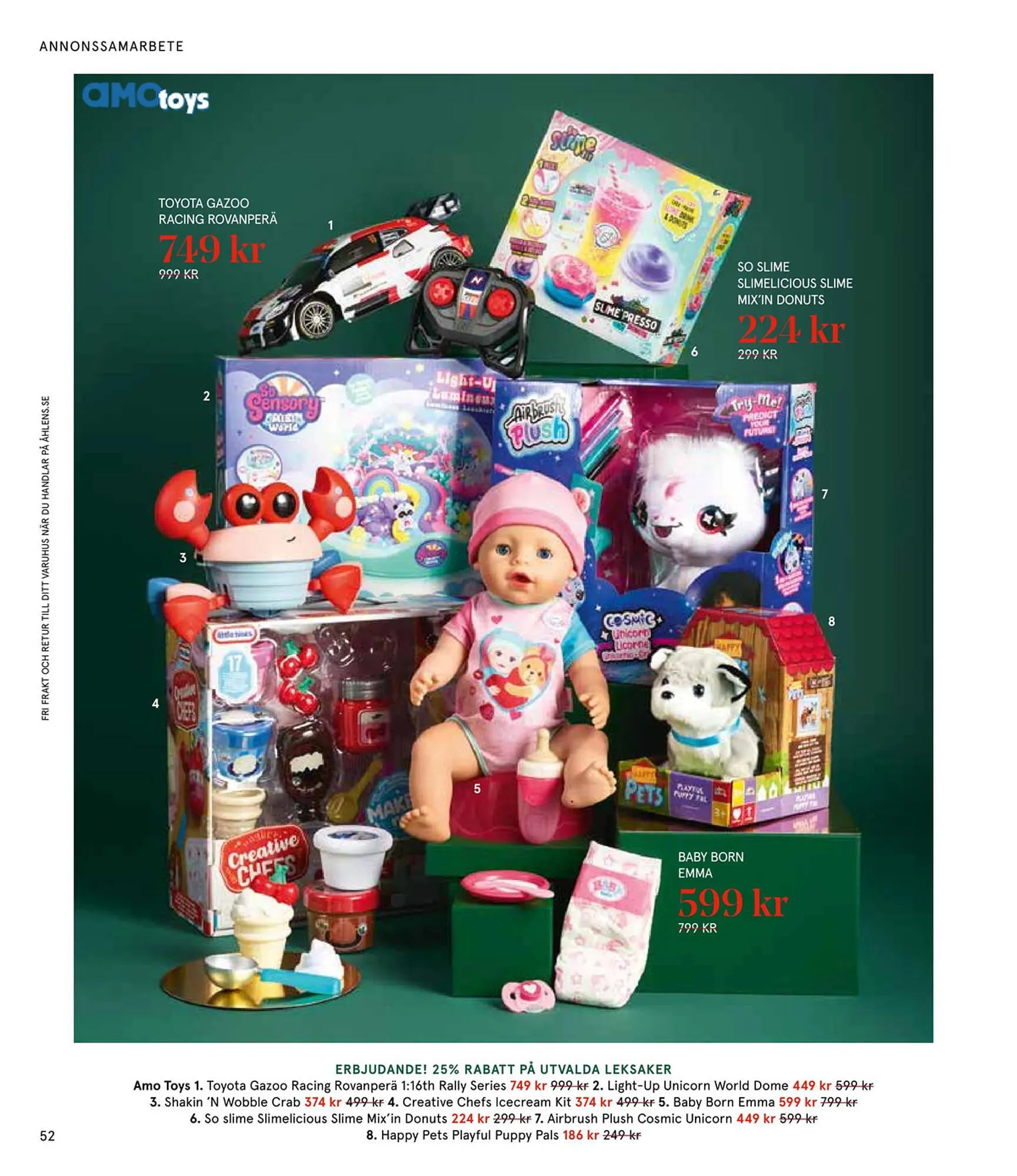 Åhléns reklamblad från 25 november till 24 december 2024 - Reklamblad sidor 52
