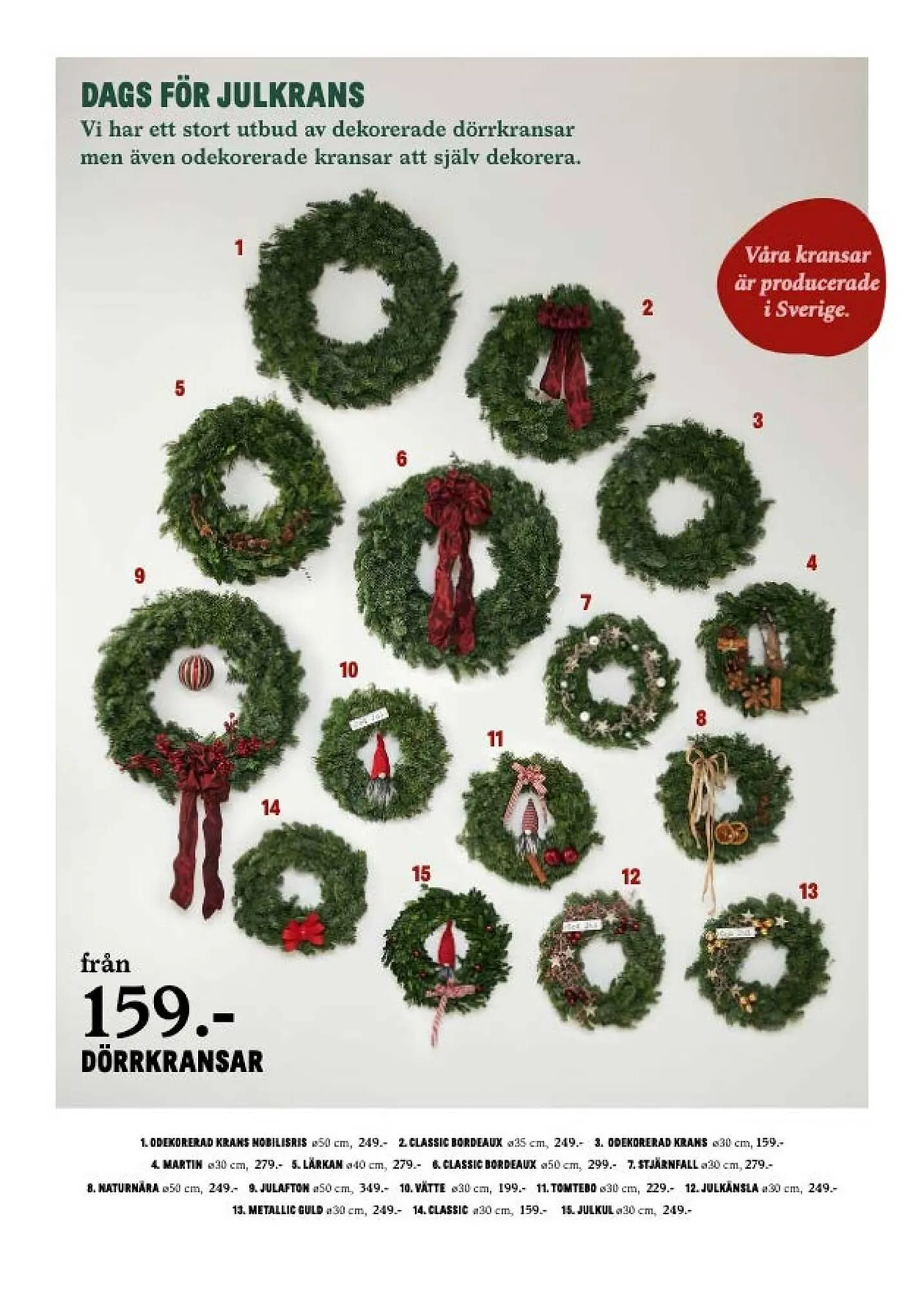 Blomsterlandet reklamblad från 4 december till 10 december 2023 - Reklamblad sidor 4
