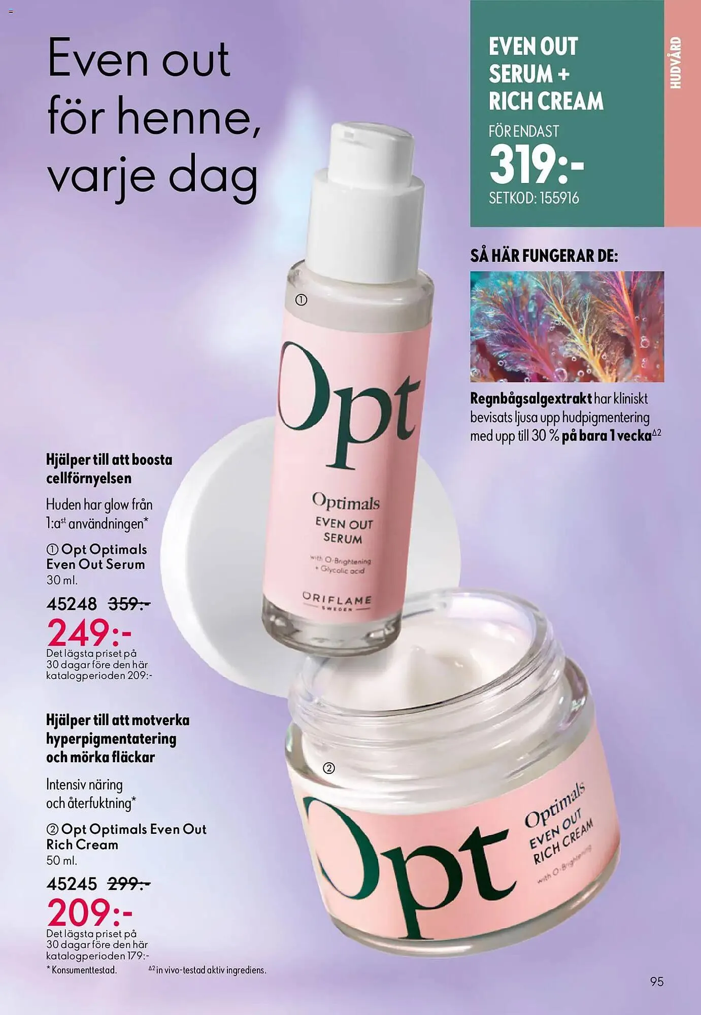Oriflame reklamblad från 22 april till 12 maj 2026 - Reklamblad sidor 95