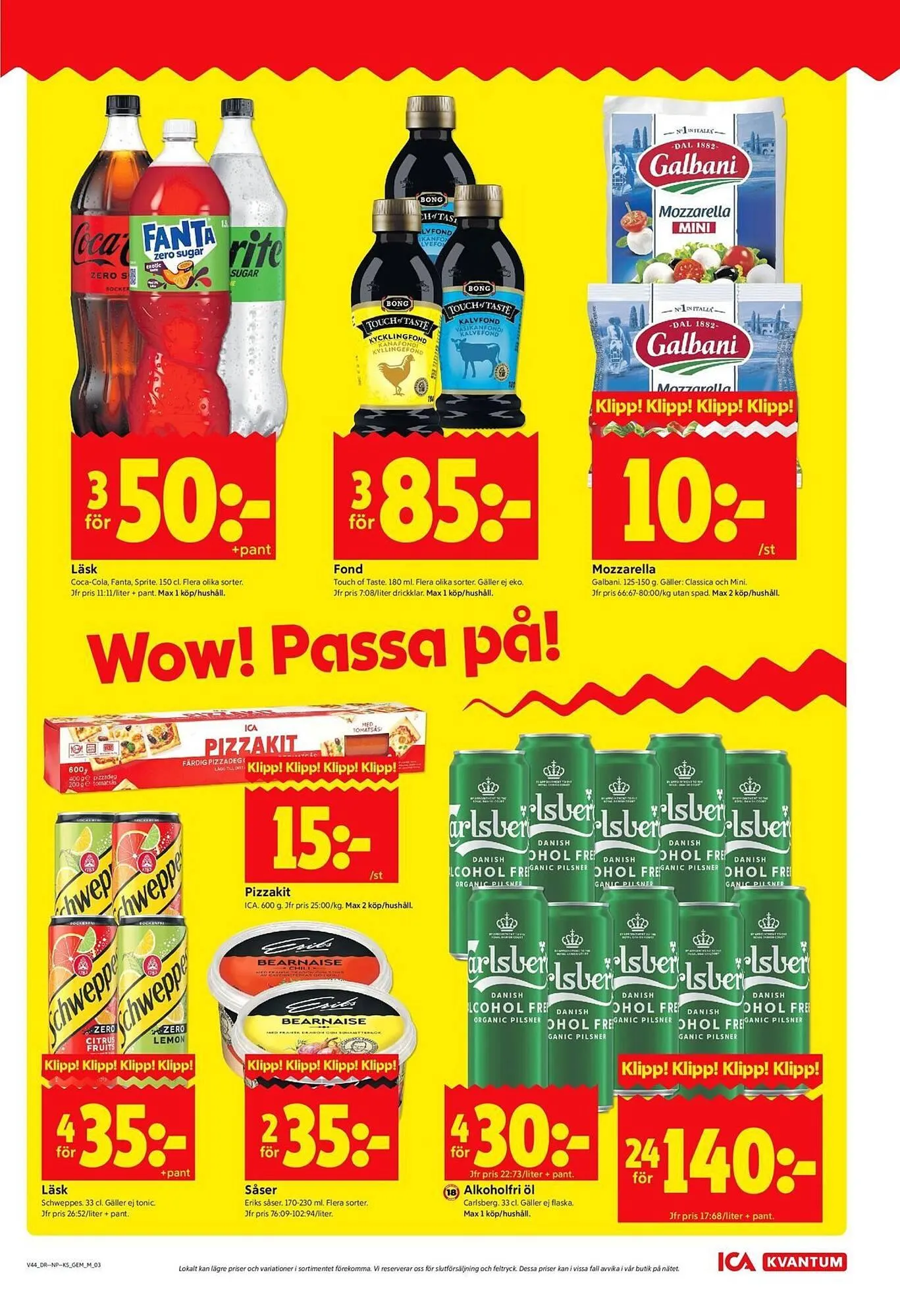 ICA Kvantum reklamblad från 27 oktober till 2 november 2025 - Reklamblad sidor 3