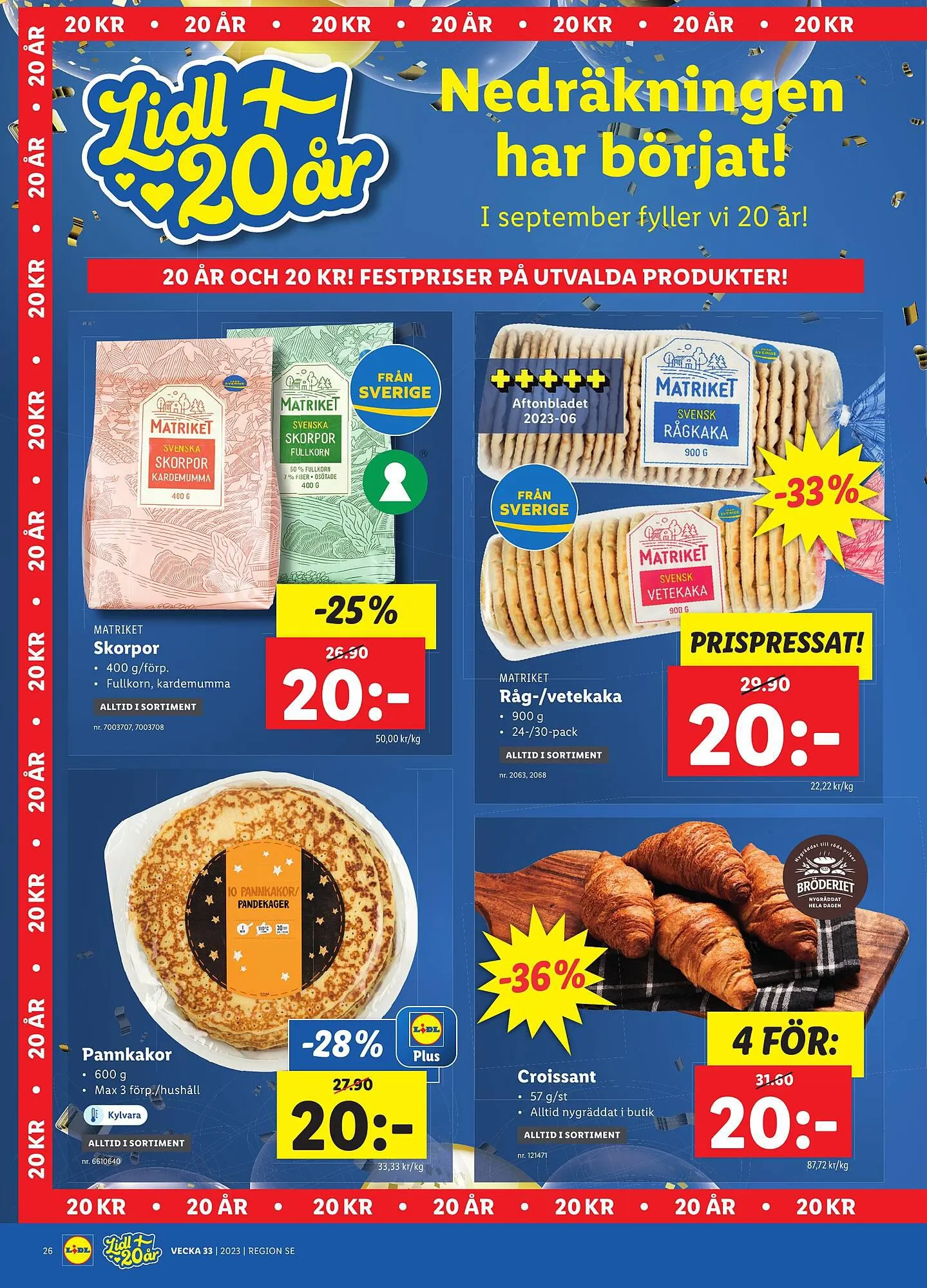 Lidl reklamblad från 14 augusti till 20 augusti 2023 - Reklamblad sidor 30