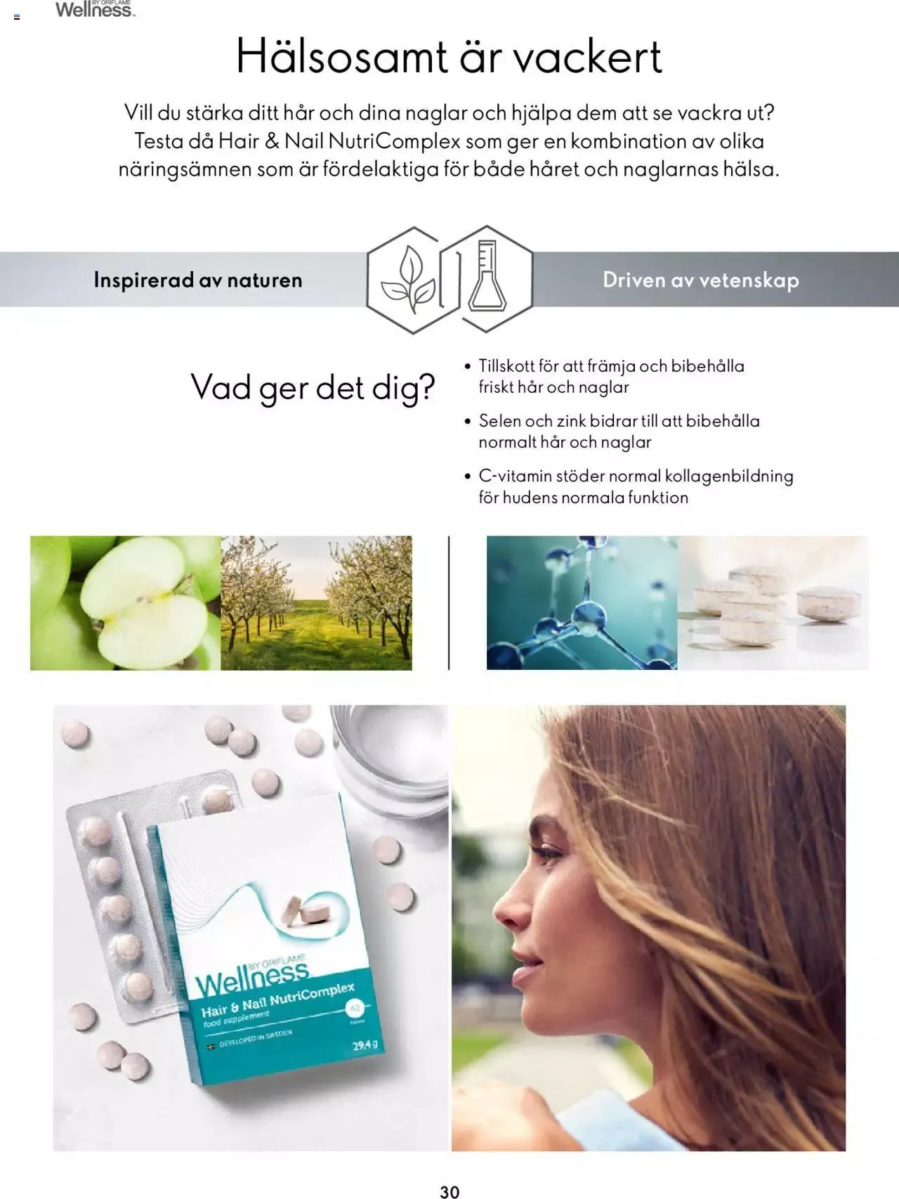 Oriflame - Wellness Catalogue från 1 mars till 31 december 2023 - Reklamblad sidor 30