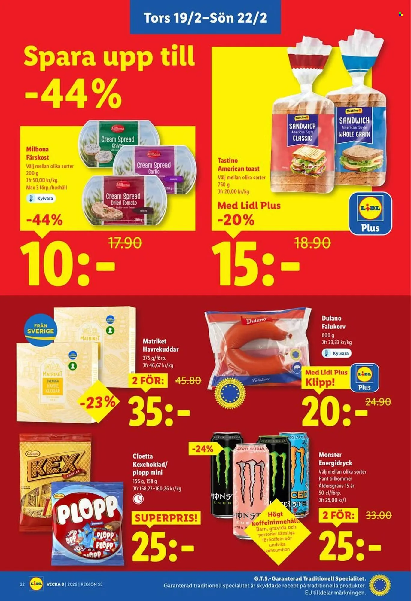Lidl reklamblad från 16 februari till 22 februari 2026 - Reklamblad sidor 26