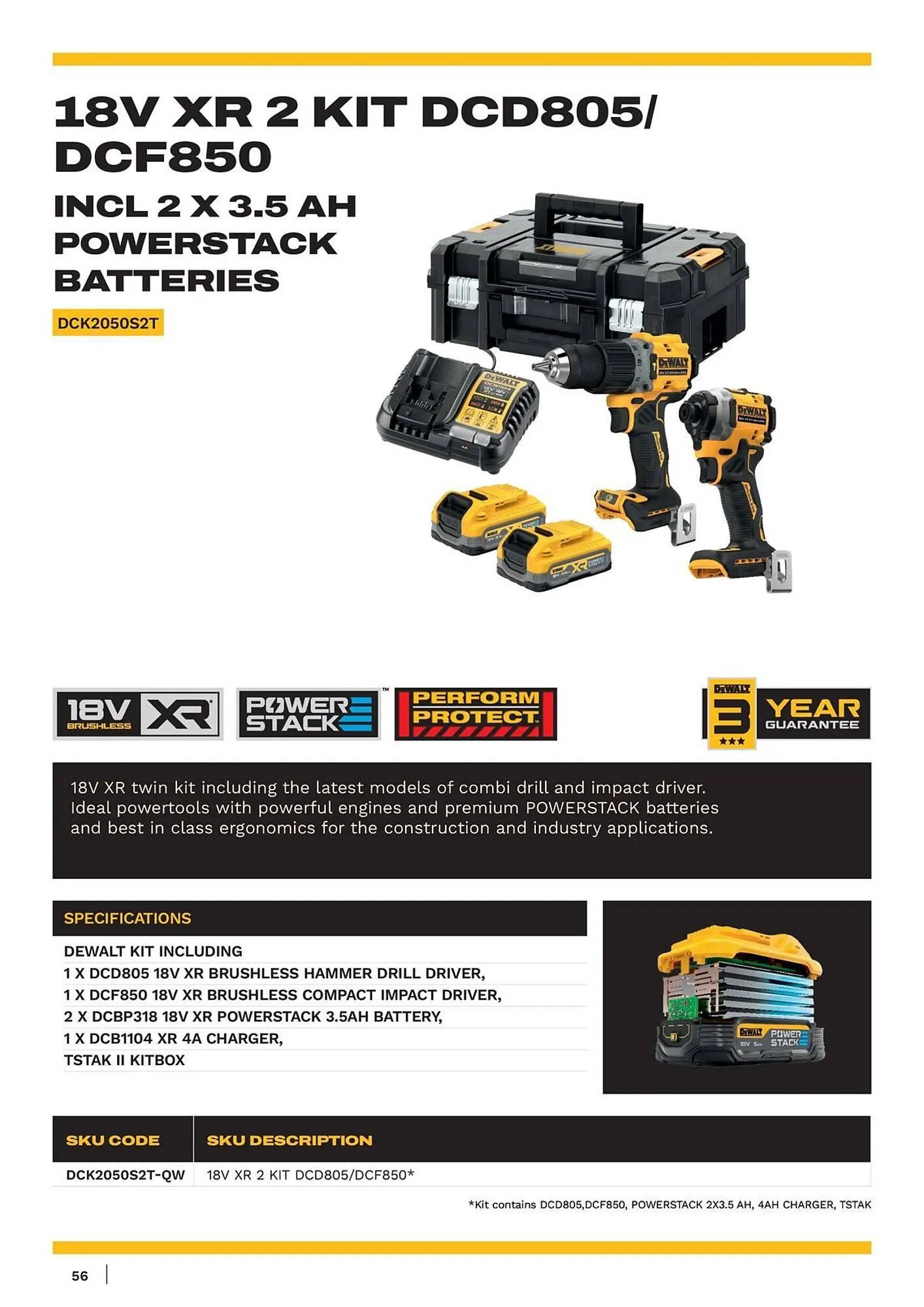 Dewalt reklamblad från 11 januari till 17 januari 2026 - Reklamblad sidor 56