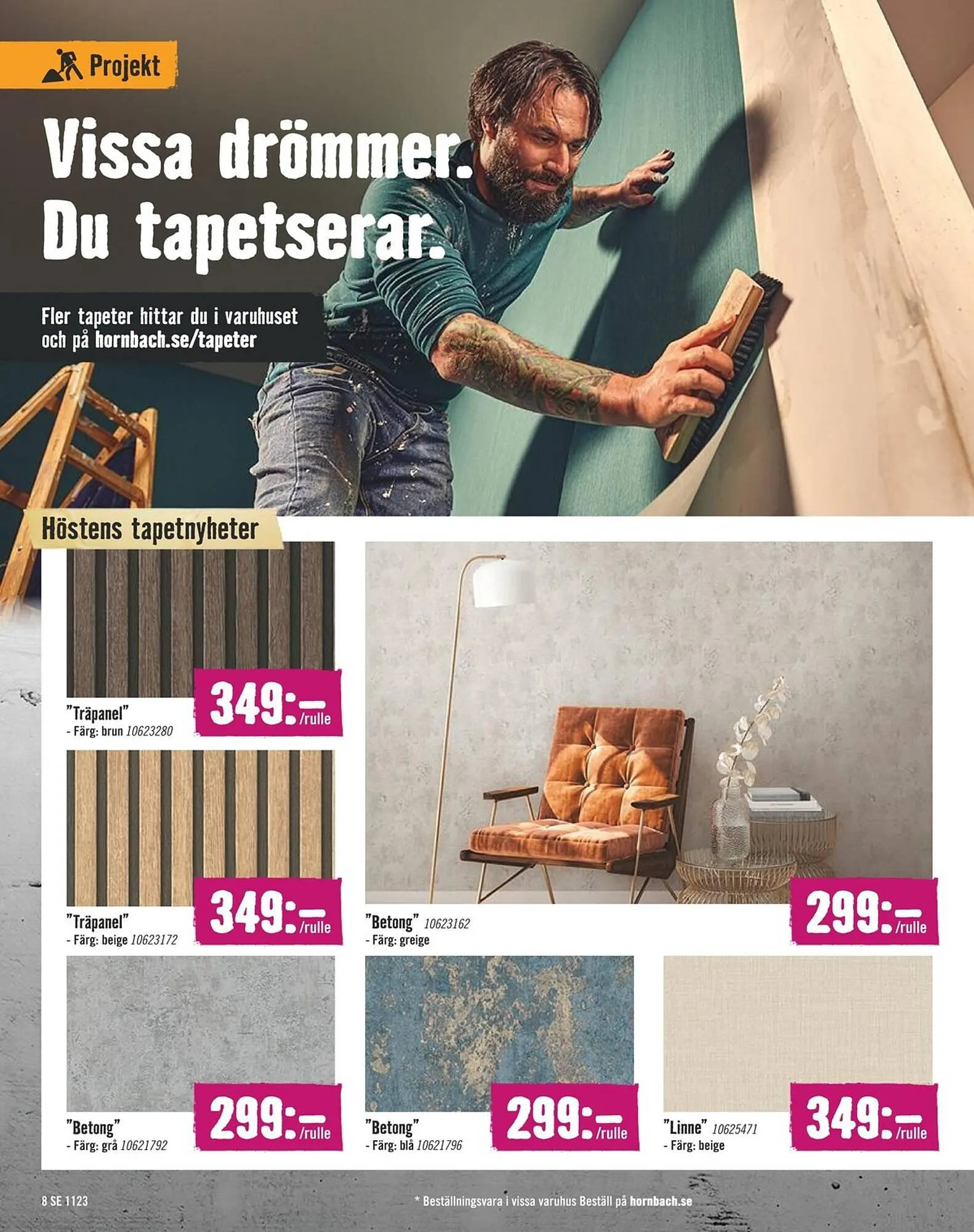 Hornbach reklamblad från 27 oktober till 22 november 2023 - Reklamblad sidor 8