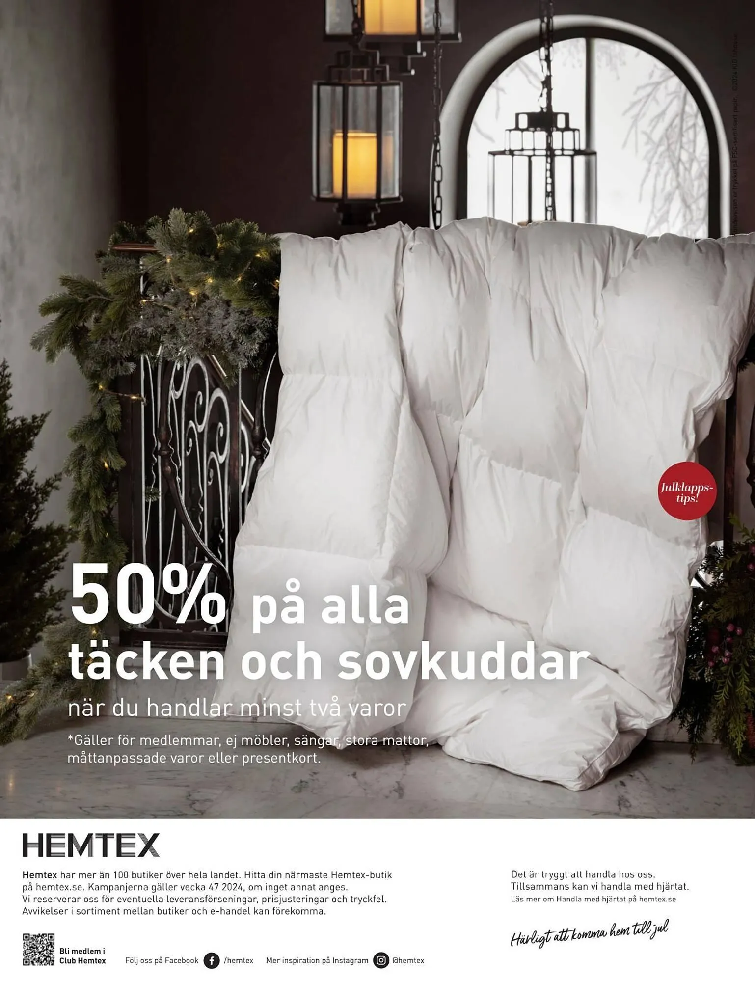 Hemtex reklamblad från 17 november till 24 november 2024 - Reklamblad sidor 12