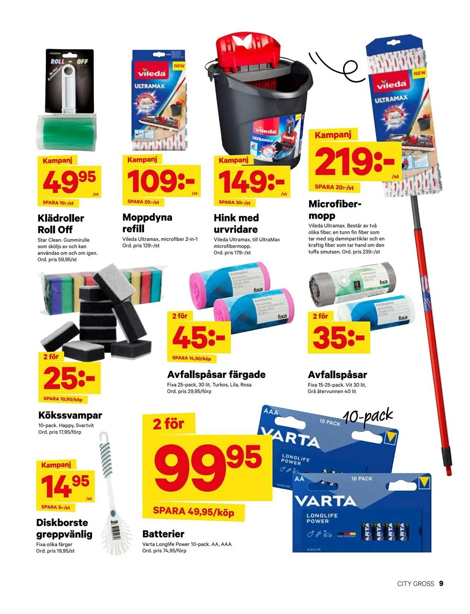 City Gross reklamblad från 5 maj till 12 maj 2024 - Reklamblad sidor 17