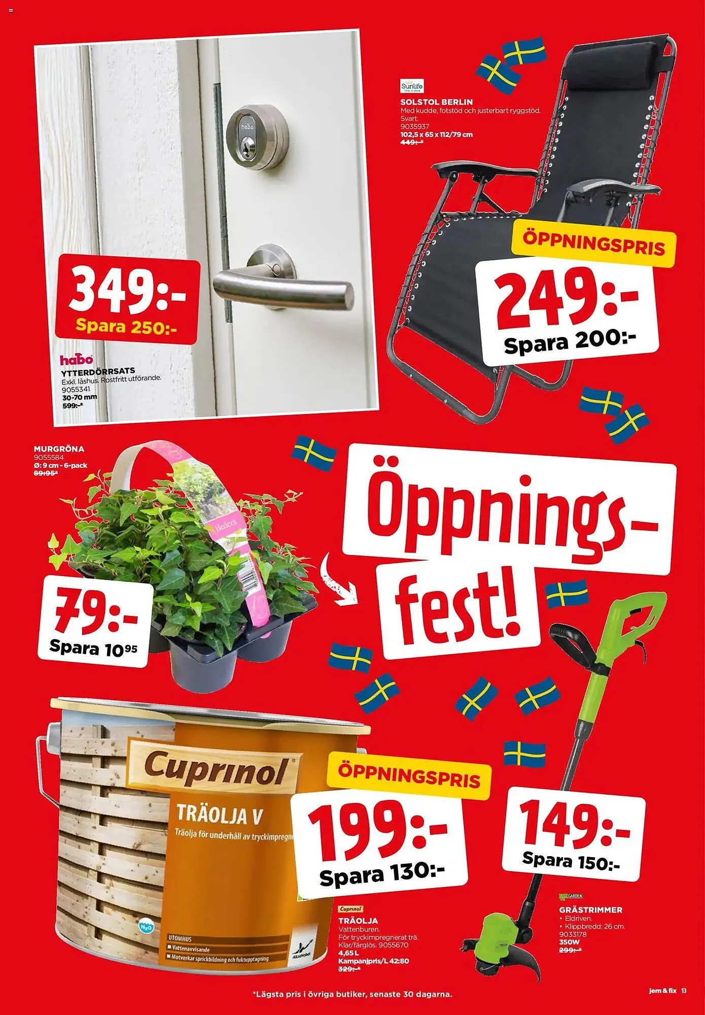 Jem&Fix reklamblad från 5 maj till 10 maj 2026 - Reklamblad sidor 13