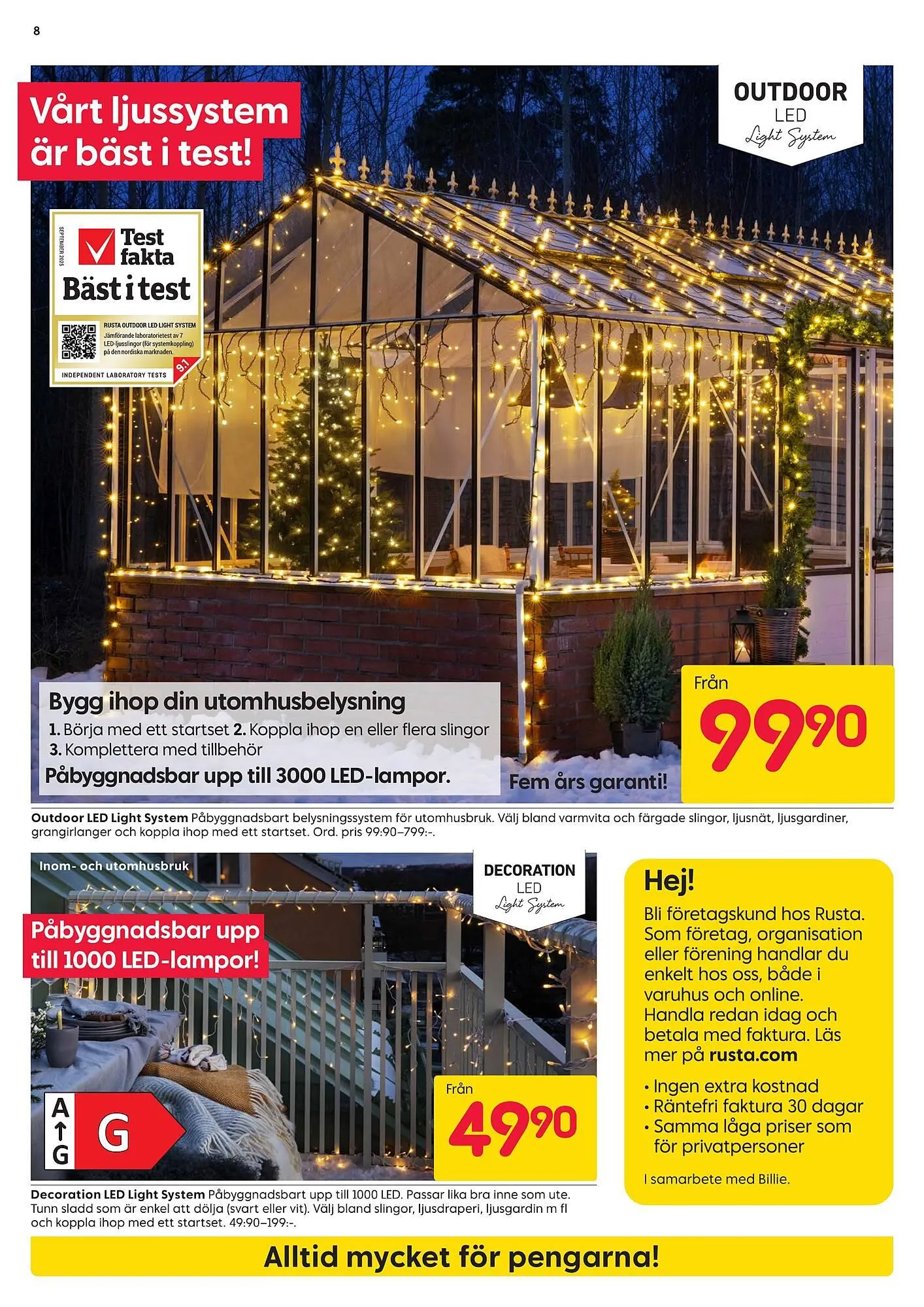 Rusta reklamblad från 13 oktober till 20 oktober 2025 - Reklamblad sidor 8