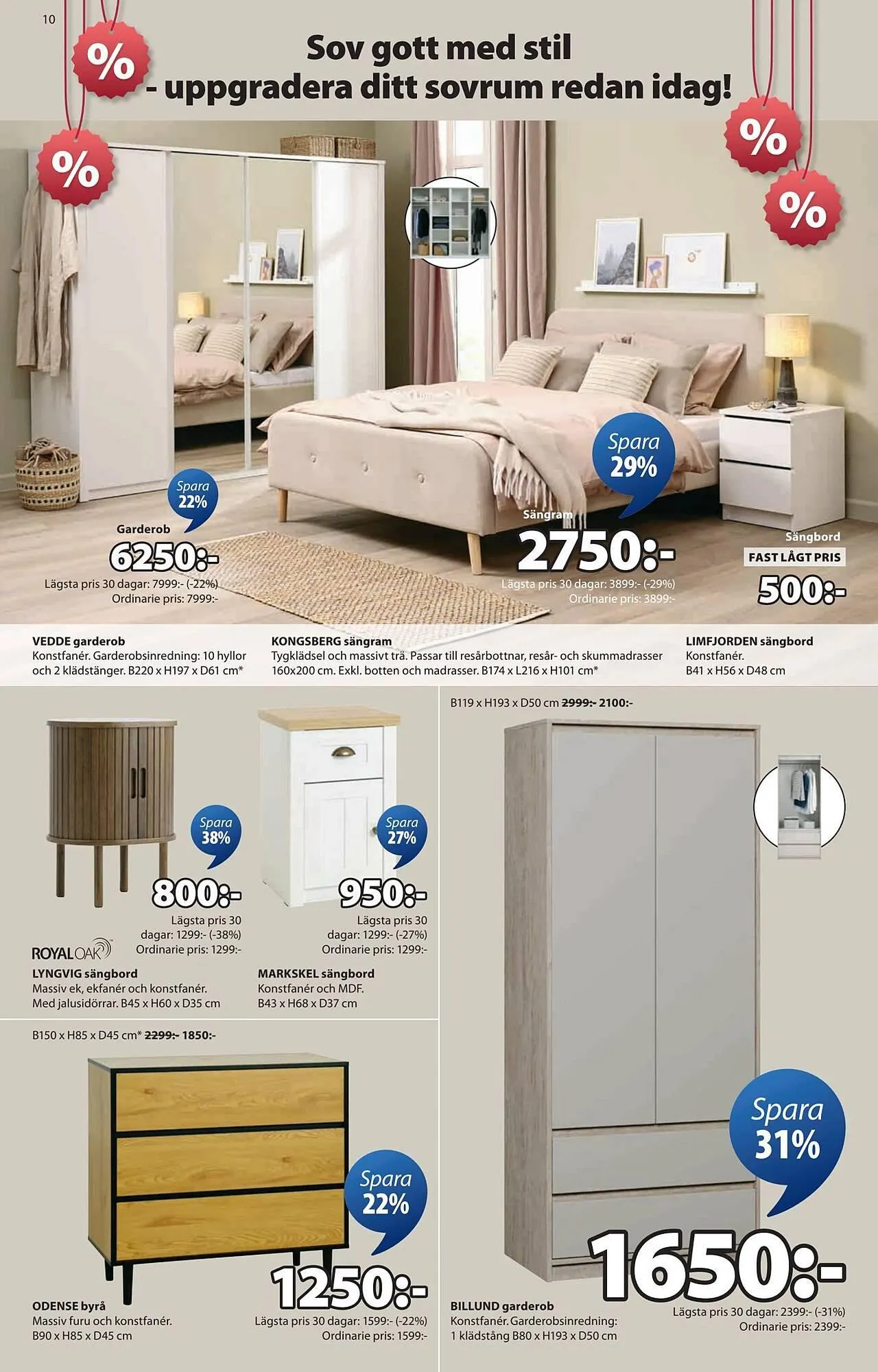 JYSK reklamblad från 24 december till 19 januari 2026 - Reklamblad sidor 10