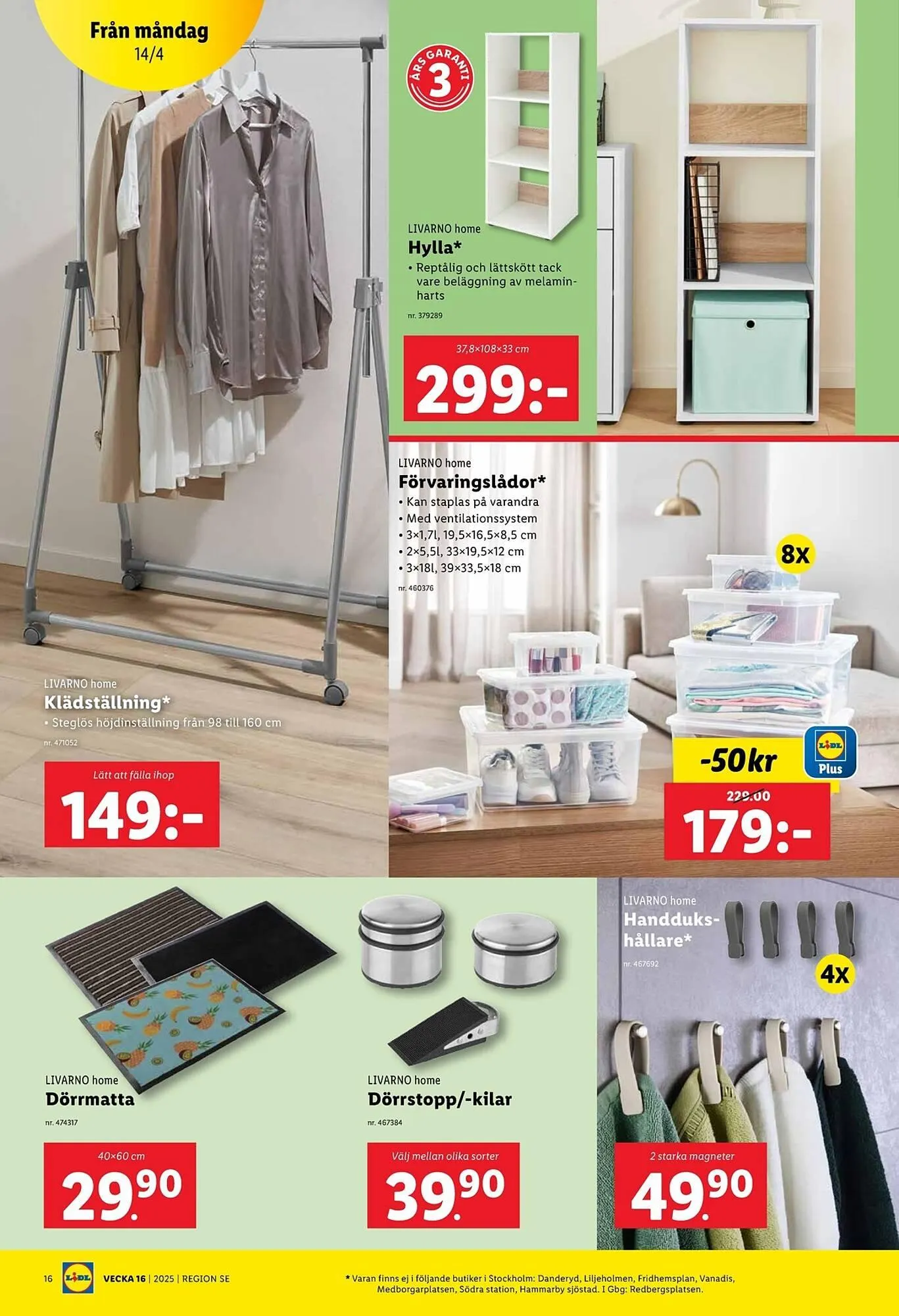 Lidl reklamblad från 14 april till 20 april 2025 - Reklamblad sidor 16