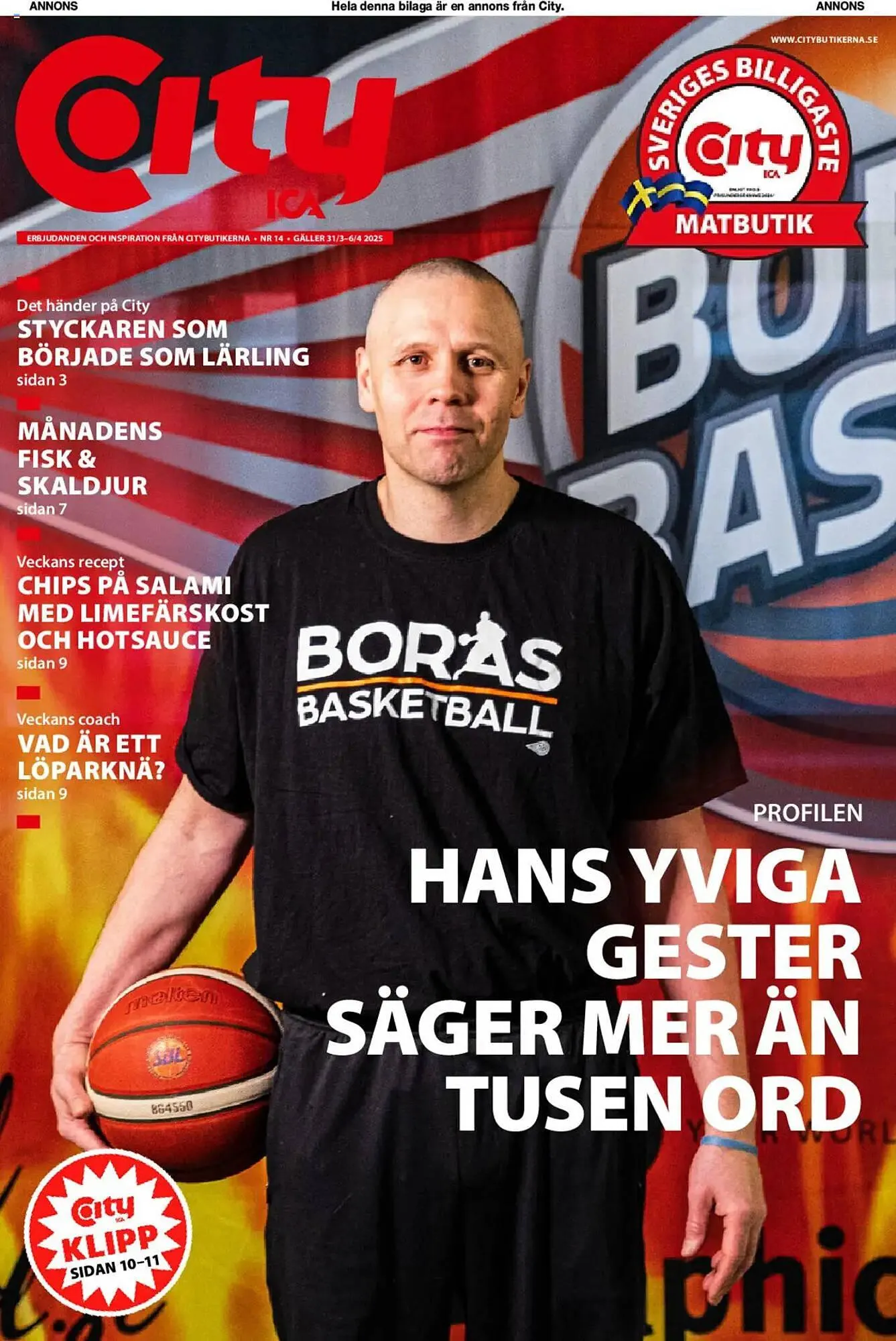 ICA Kvantum reklamblad från 31 mars till 6 april 2025 - Reklamblad sidor 1