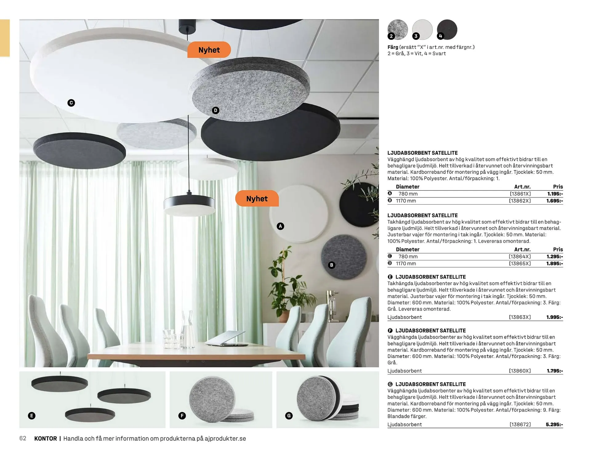 AJ Produkter reklamblad från 1 januari till 31 december 2025 - Reklamblad sidor 62