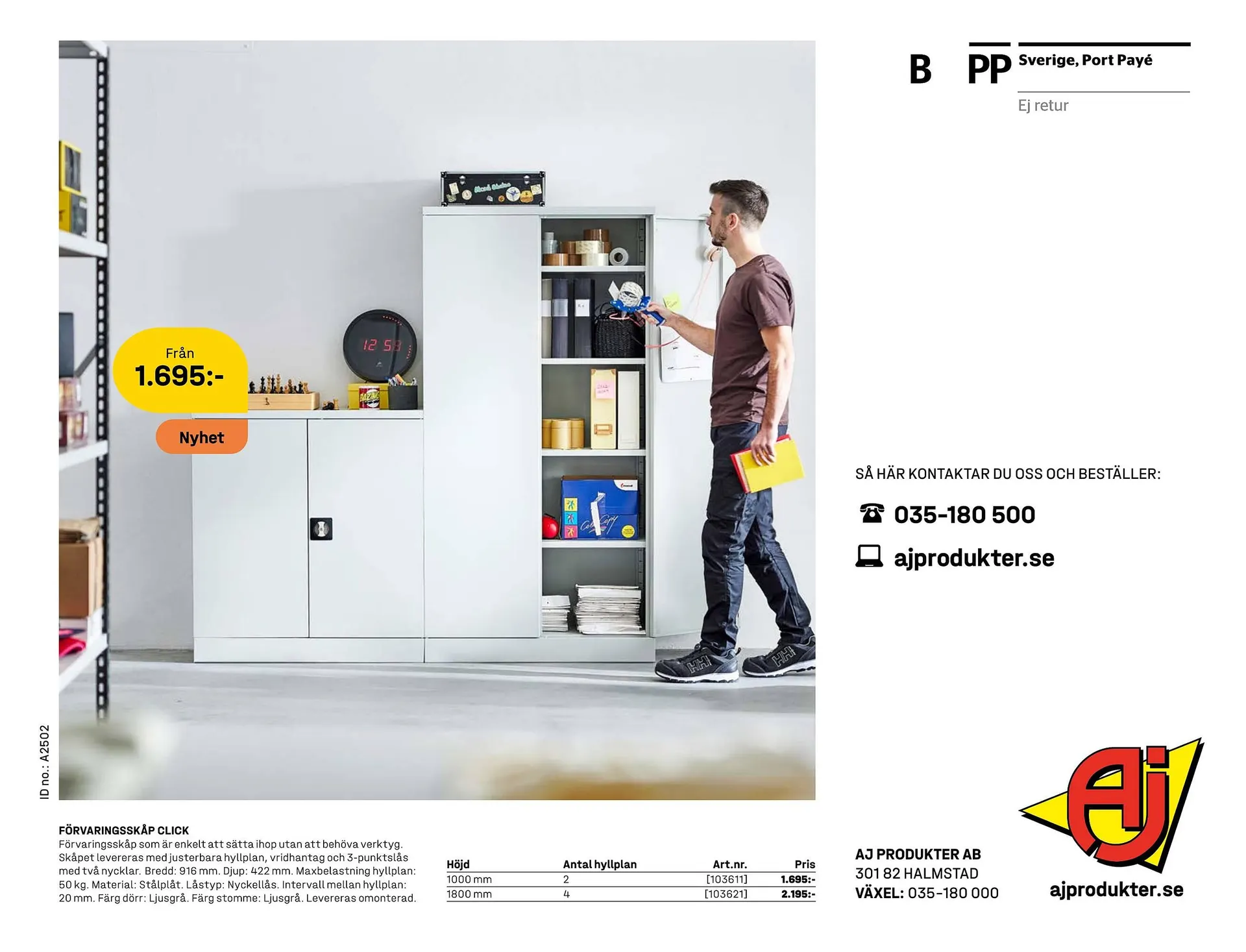 AJ Produkter reklamblad från 1 januari till 31 december 2025 - Reklamblad sidor 405