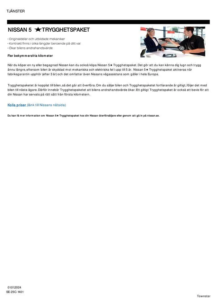 Nissan Townstar Skåp från 16 april till 16 april 2025 - Reklamblad sidor 15