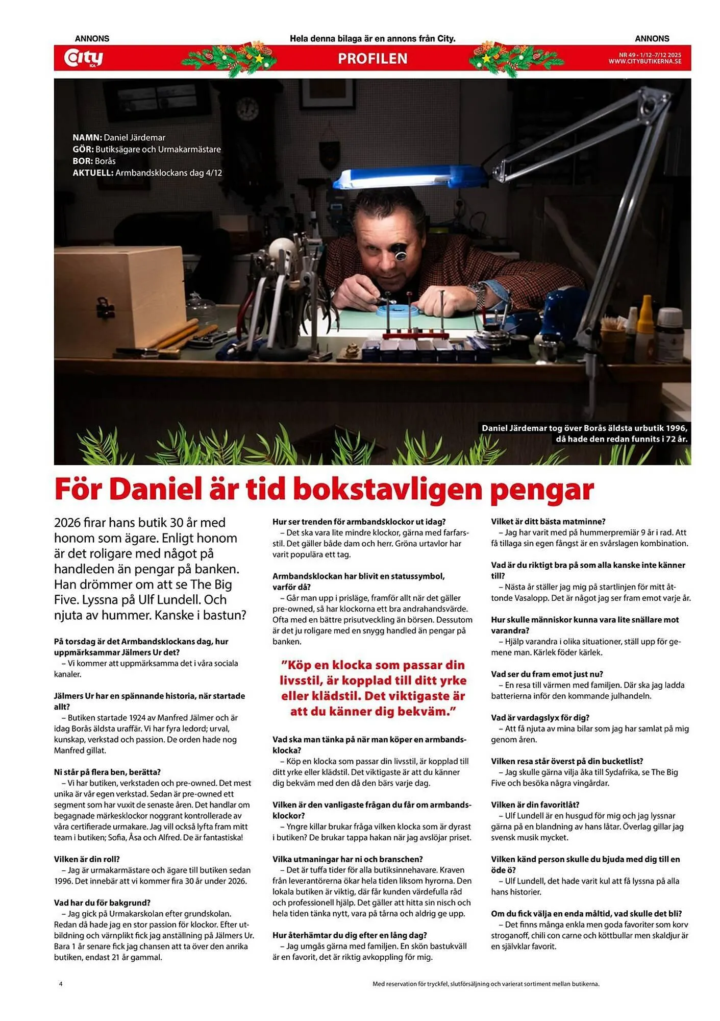 ICA Kvantum reklamblad från 1 december till 7 december 2025 - Reklamblad sidor 4