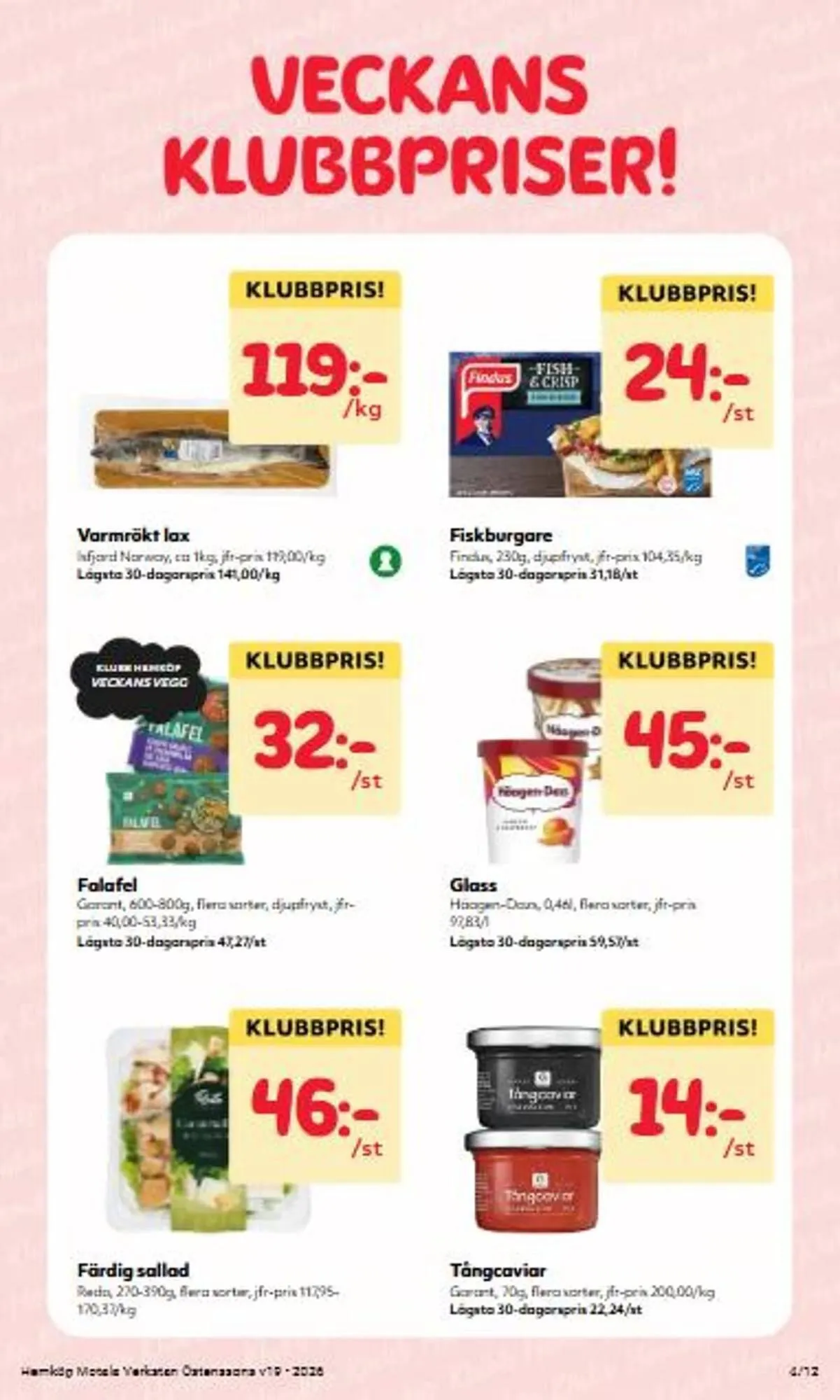 Hemköp reklamblad från 4 maj till 10 maj 2026 - Reklamblad sidor 4