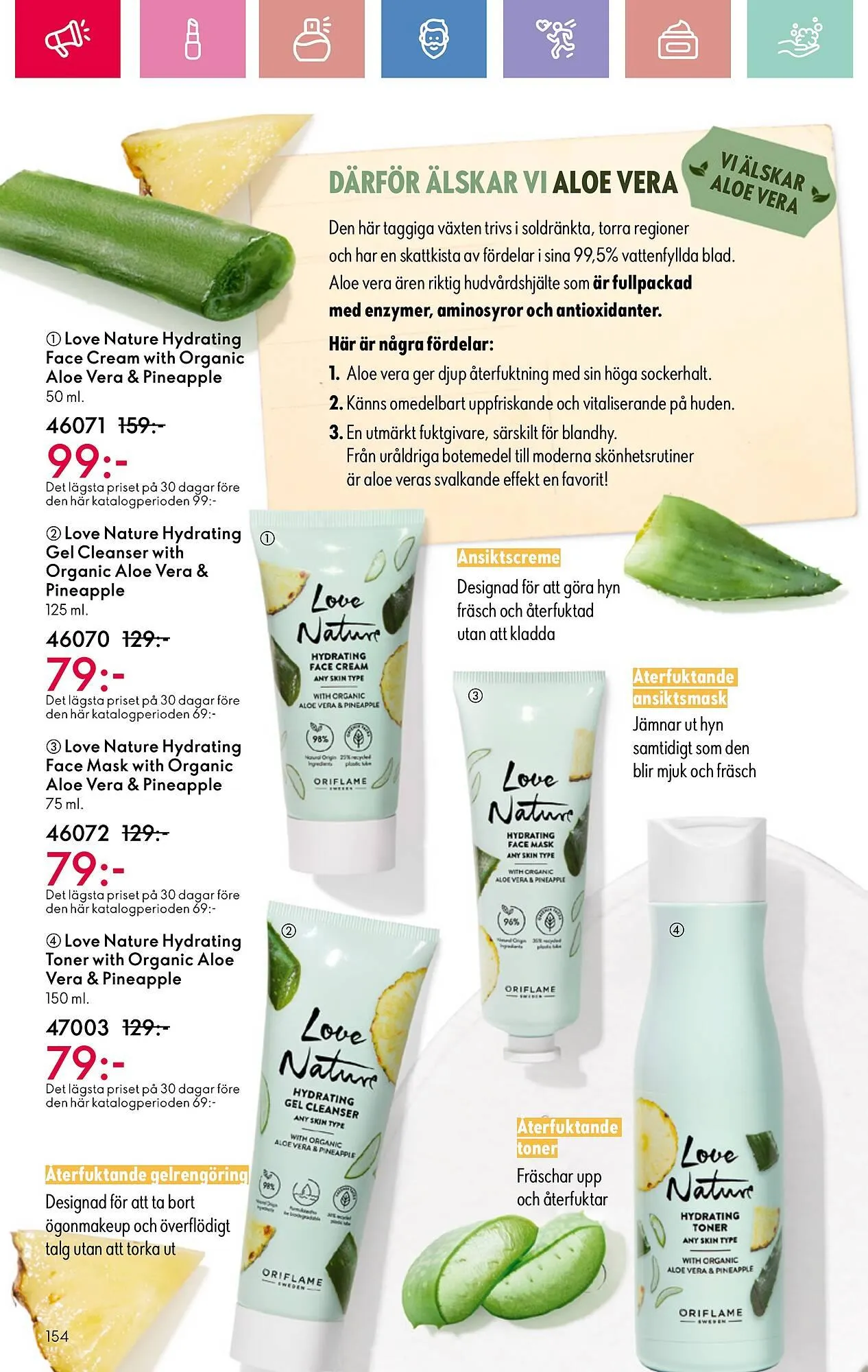 Oriflame reklamblad från 20 april till 9 maj 2025 - Reklamblad sidor 154