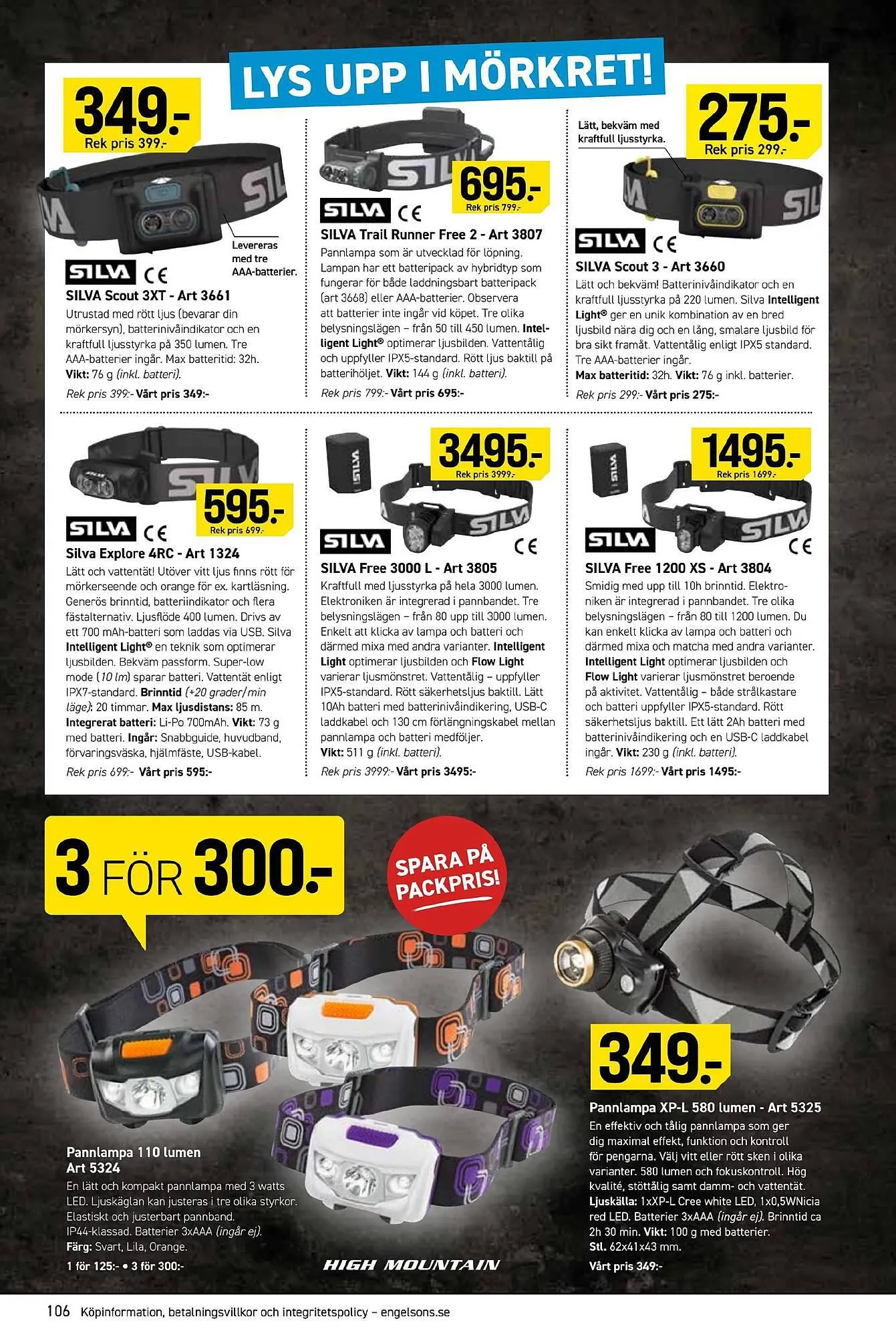 Engelsons reklamblad från 23 oktober till 30 november 2023 - Reklamblad sidor 106