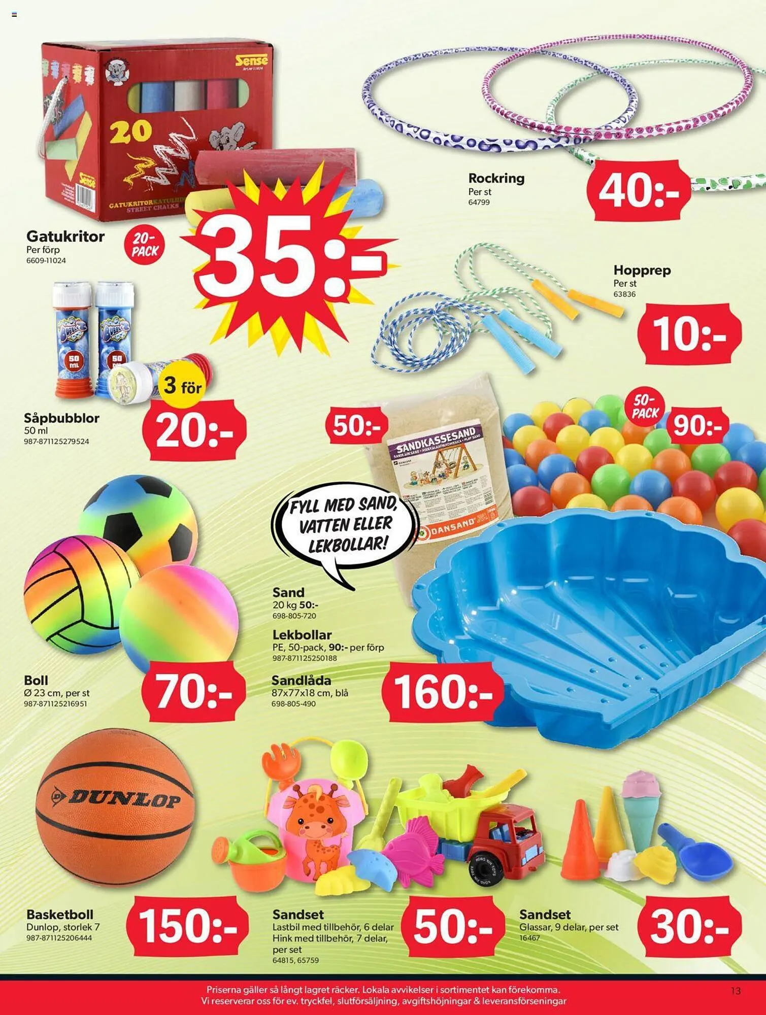 DollarStore reklamblad från 25 mars till 19 april 2024 - Reklamblad sidor 13