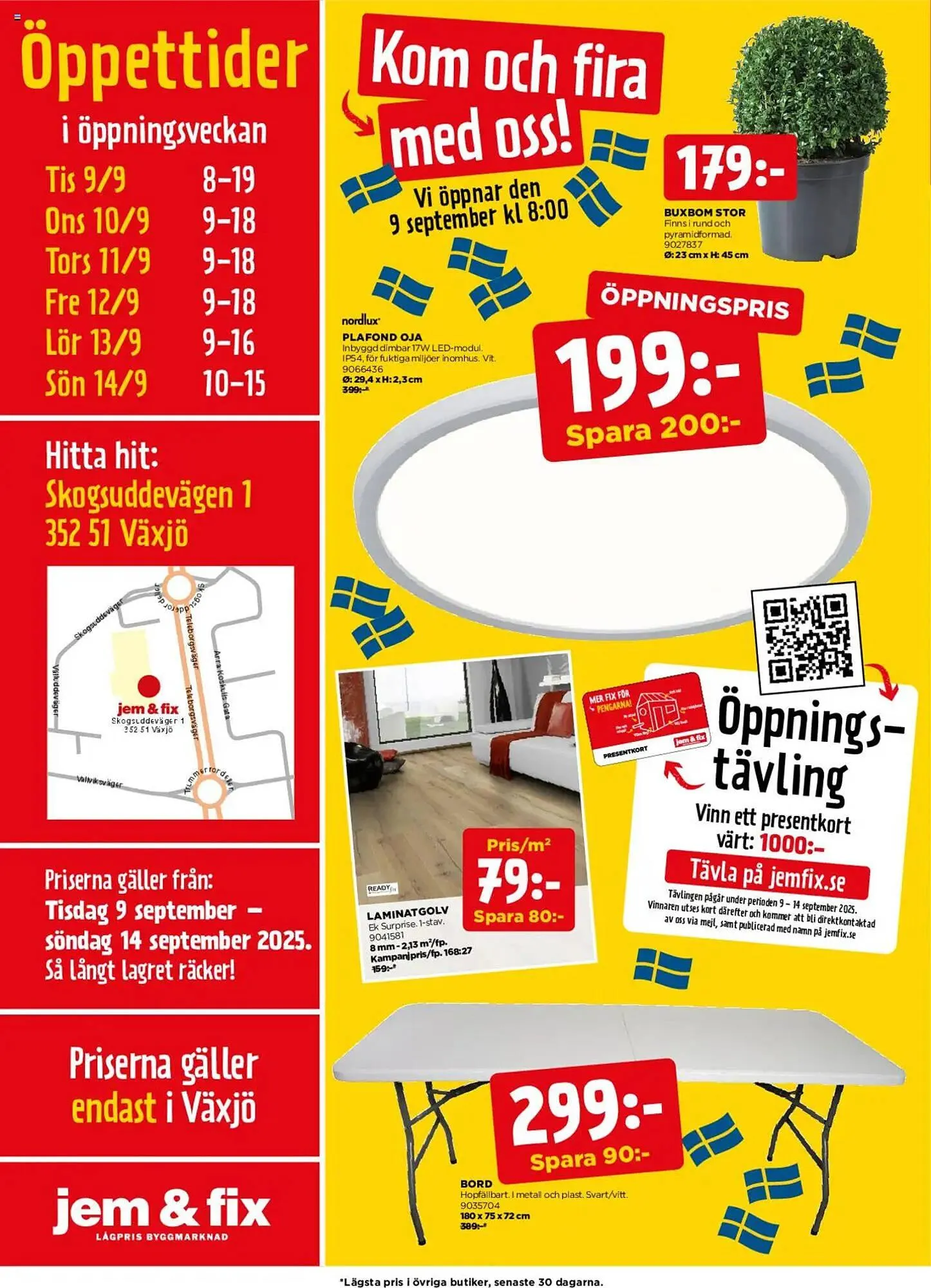 Jem&Fix reklamblad från 9 september till 14 september 2025 - Reklamblad sidor 12