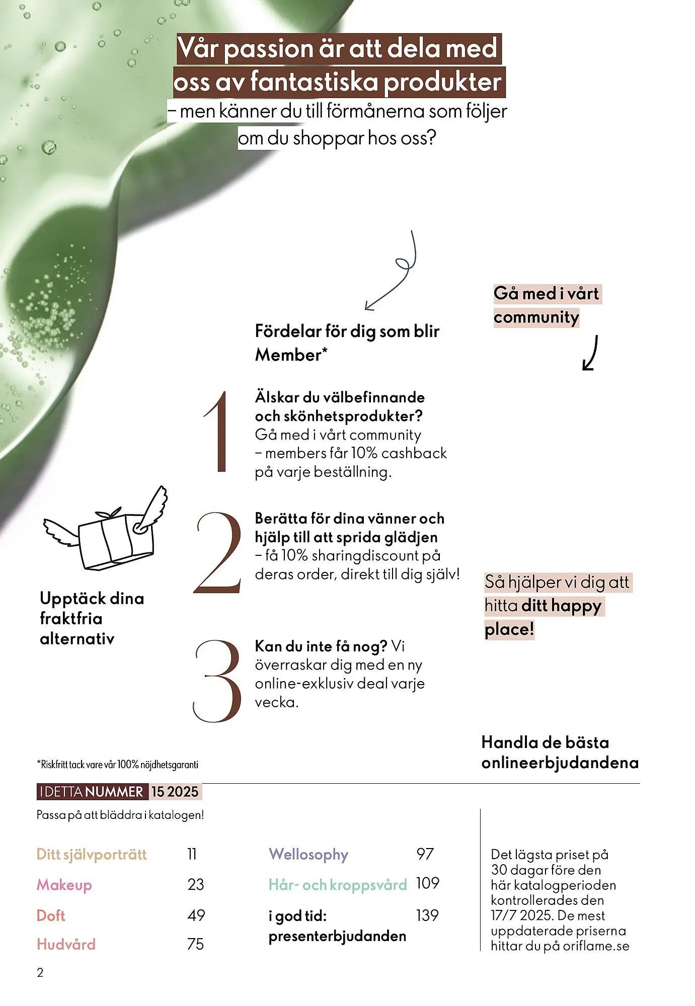 Oriflame reklamblad från 29 oktober till 18 november 2025 - Reklamblad sidor 2
