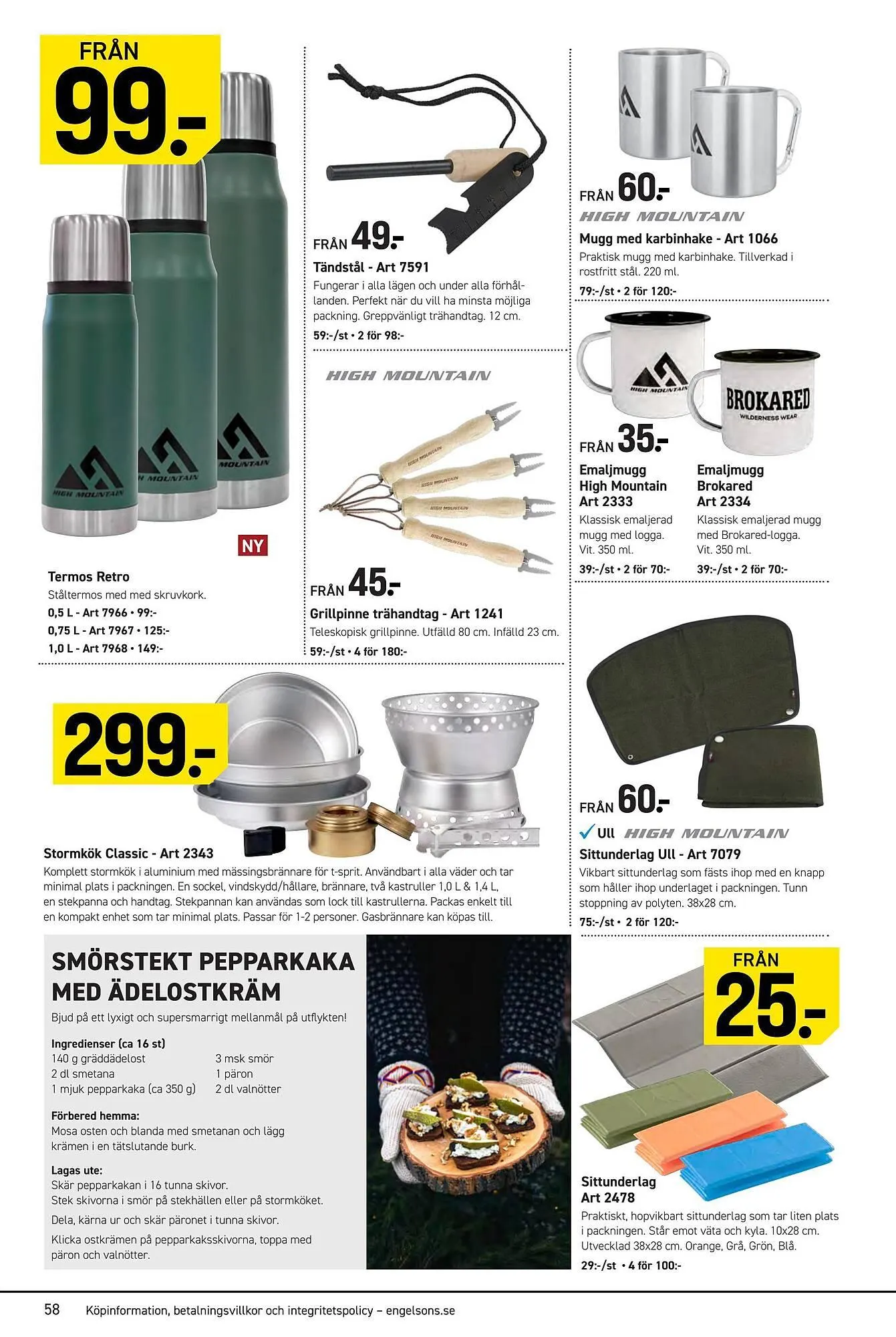 Engelsons reklamblad från 11 november till 25 december 2025 - Reklamblad sidor 58