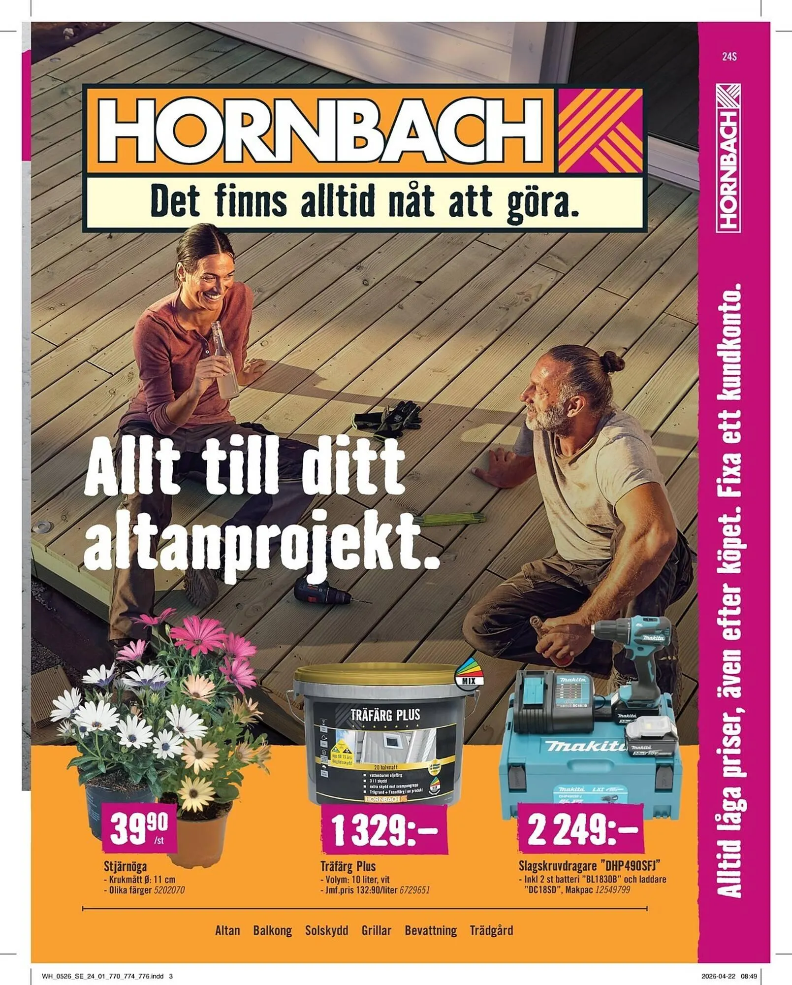 Hornbach reklamblad - 1
