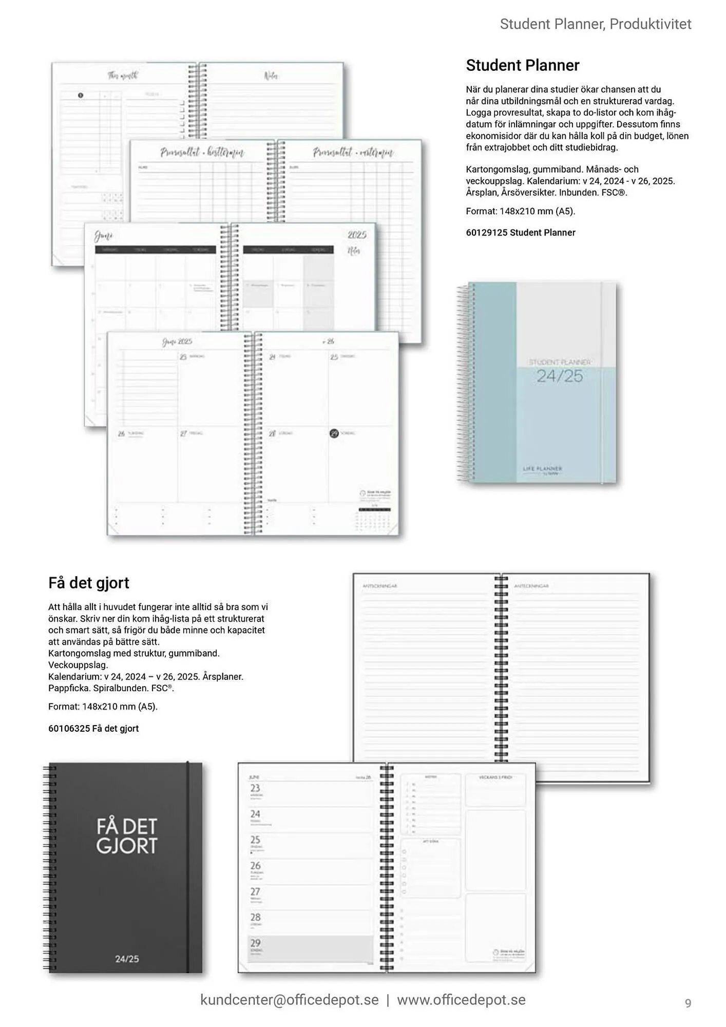 Office Depot reklamblad från 1 september till 30 juni 2025 - Reklamblad sidor 9