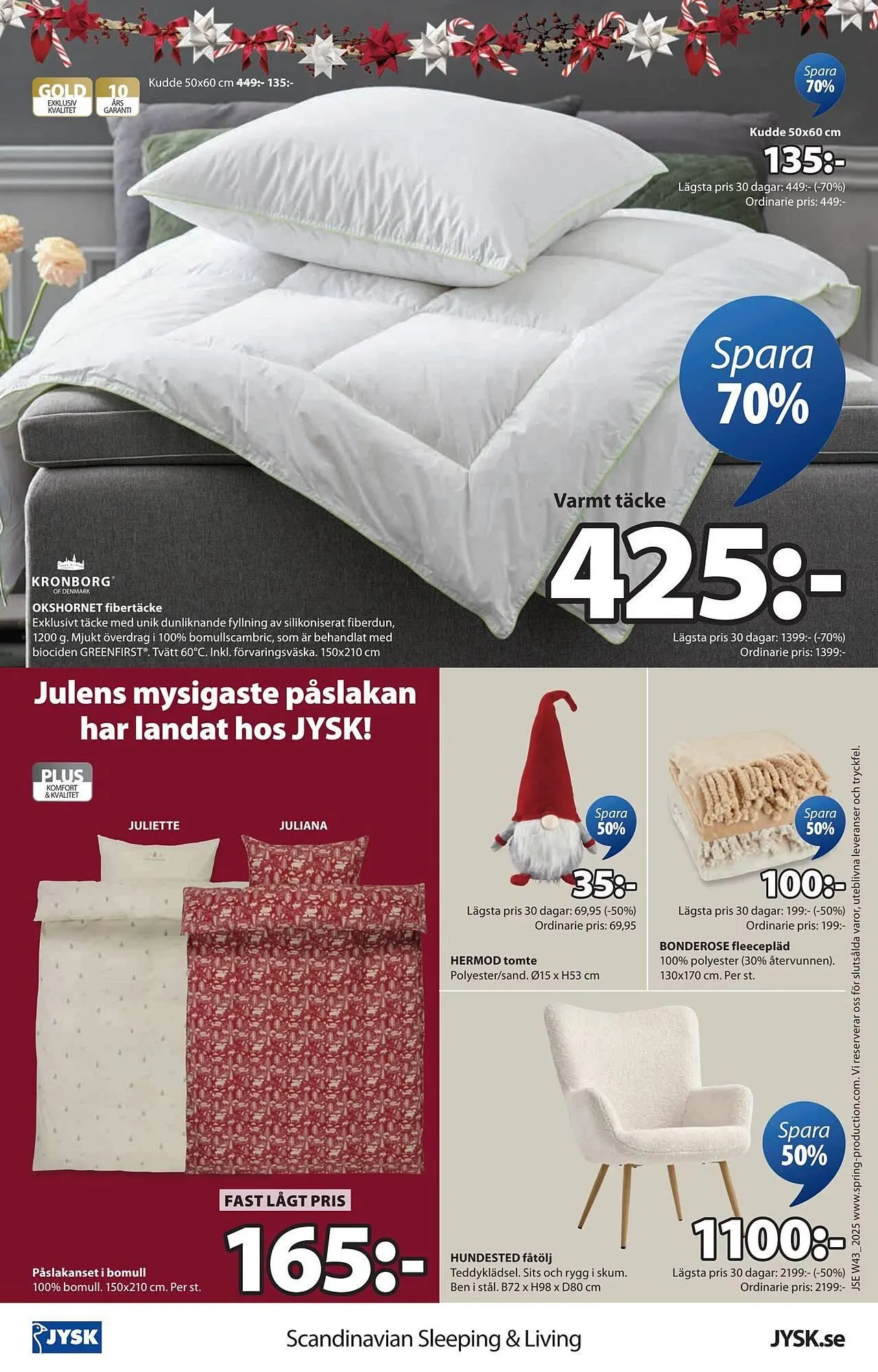 JYSK reklamblad från 20 oktober till 2 november 2025 - Reklamblad sidor 24