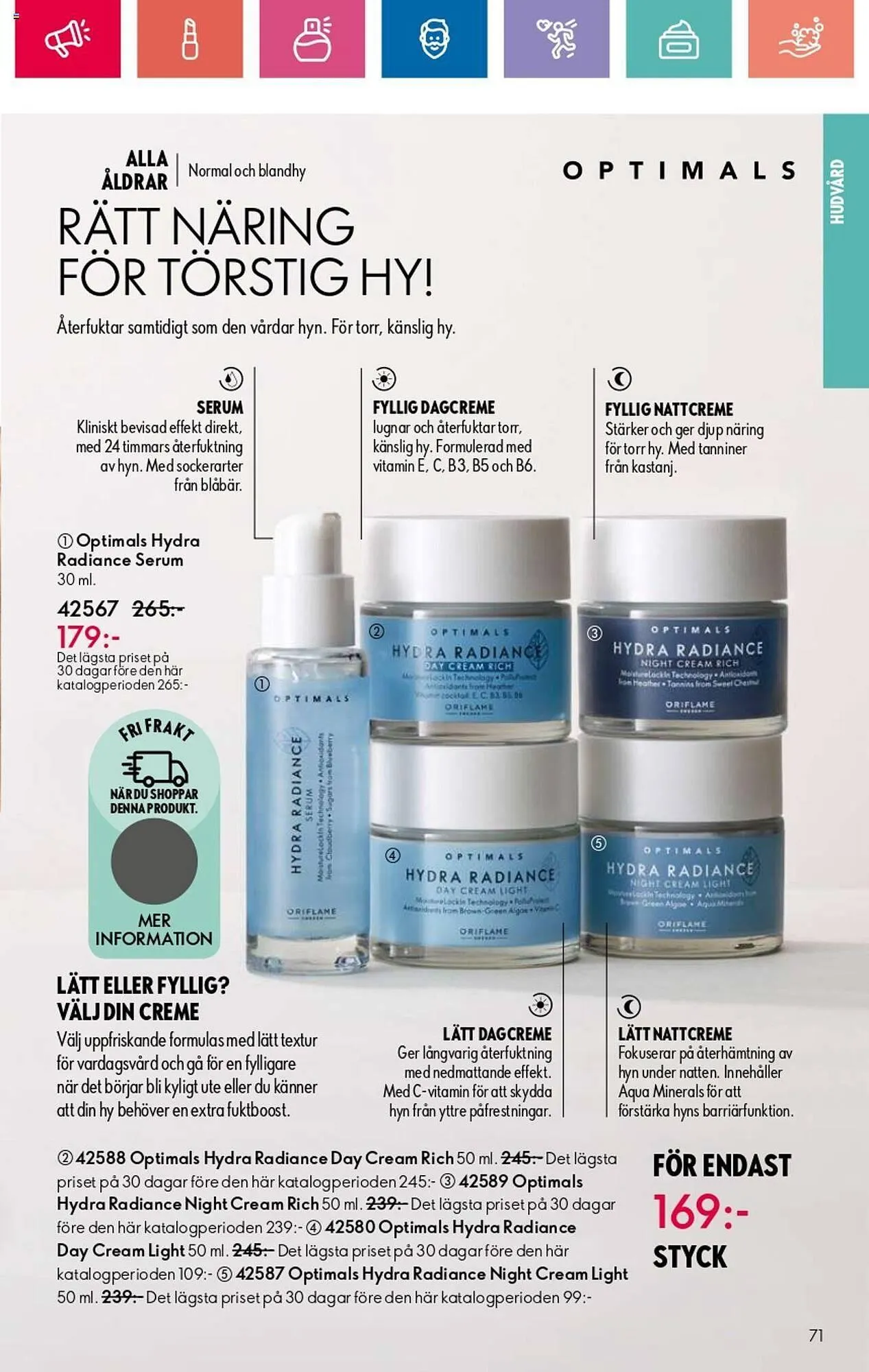 Oriflame reklamblad från 24 oktober till 13 november 2024 - Reklamblad sidor 71
