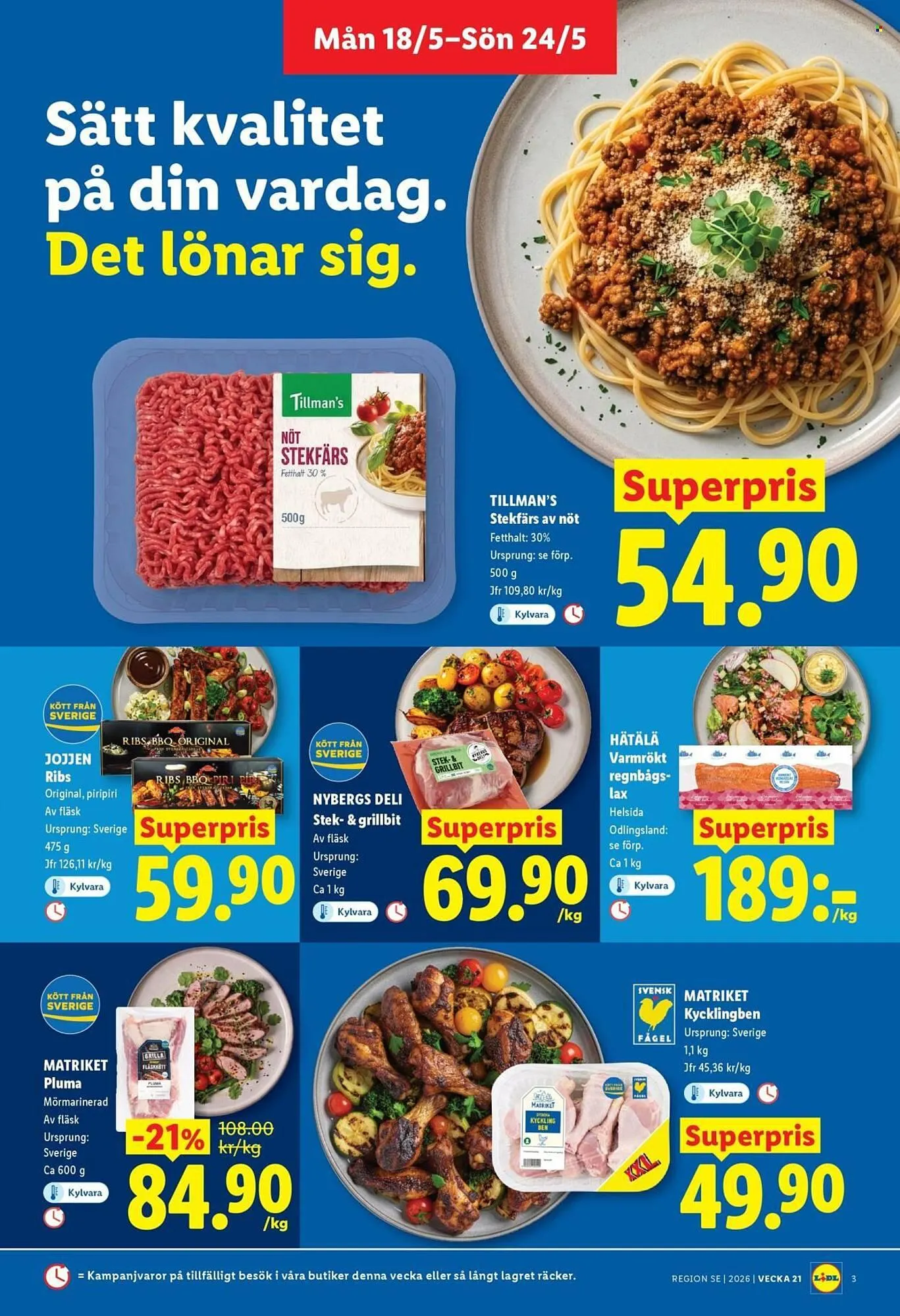 Lidl reklamblad från 18 maj till 24 maj 2026 - Reklamblad sidor 3