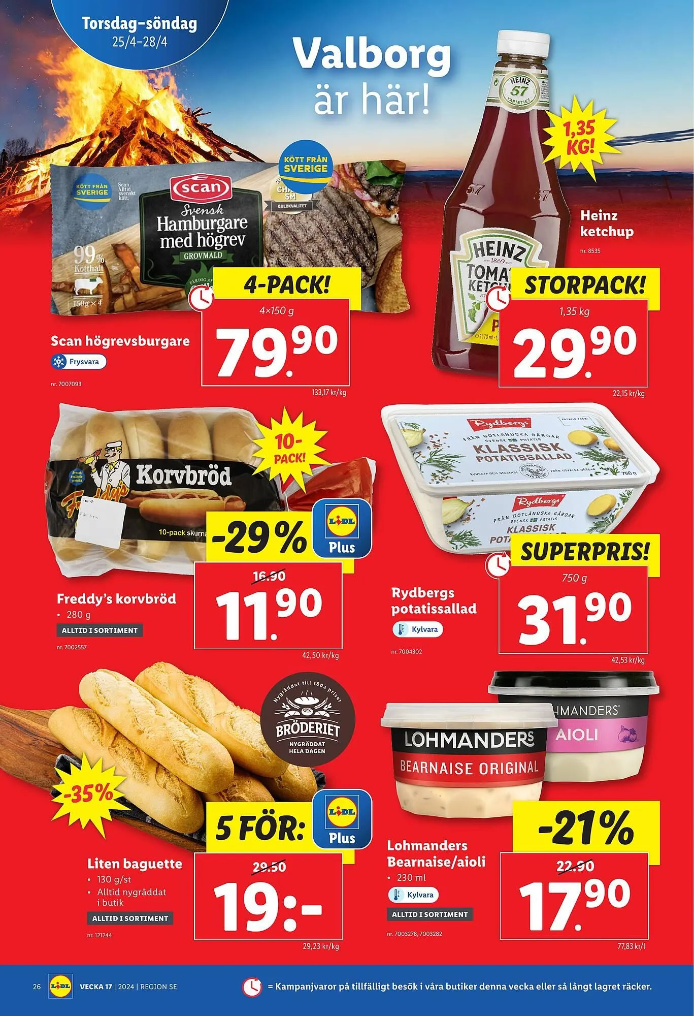 Lidl reklamblad från 22 april till 28 april 2024 - Reklamblad sidor 31