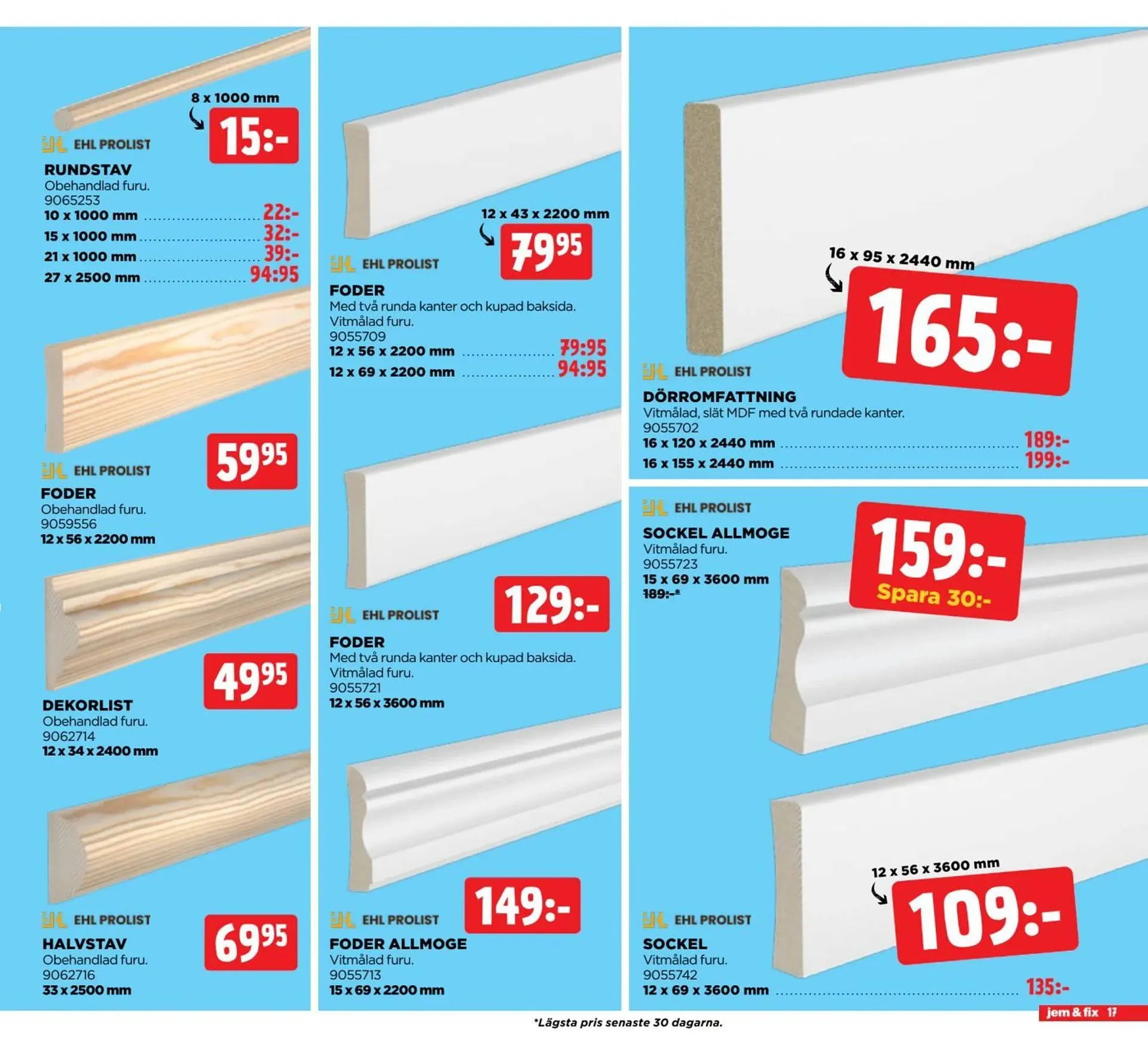 Jem&Fix reklamblad från 28 juli till 3 augusti 2025 - Reklamblad sidor 17