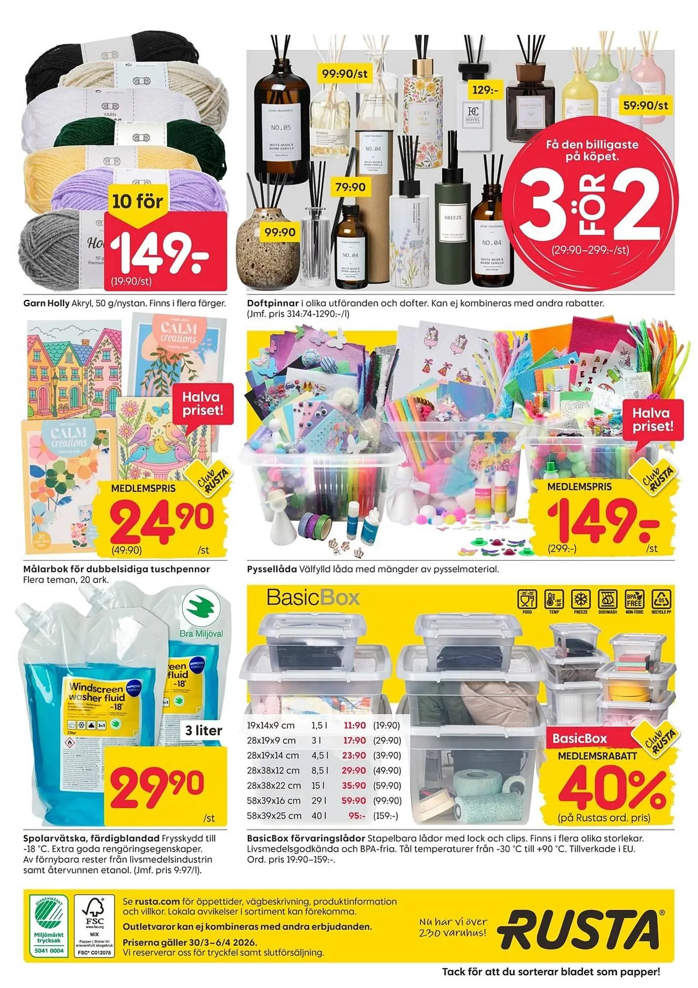 Rusta reklamblad från 30 mars till 6 april 2026 - Reklamblad sidor 16