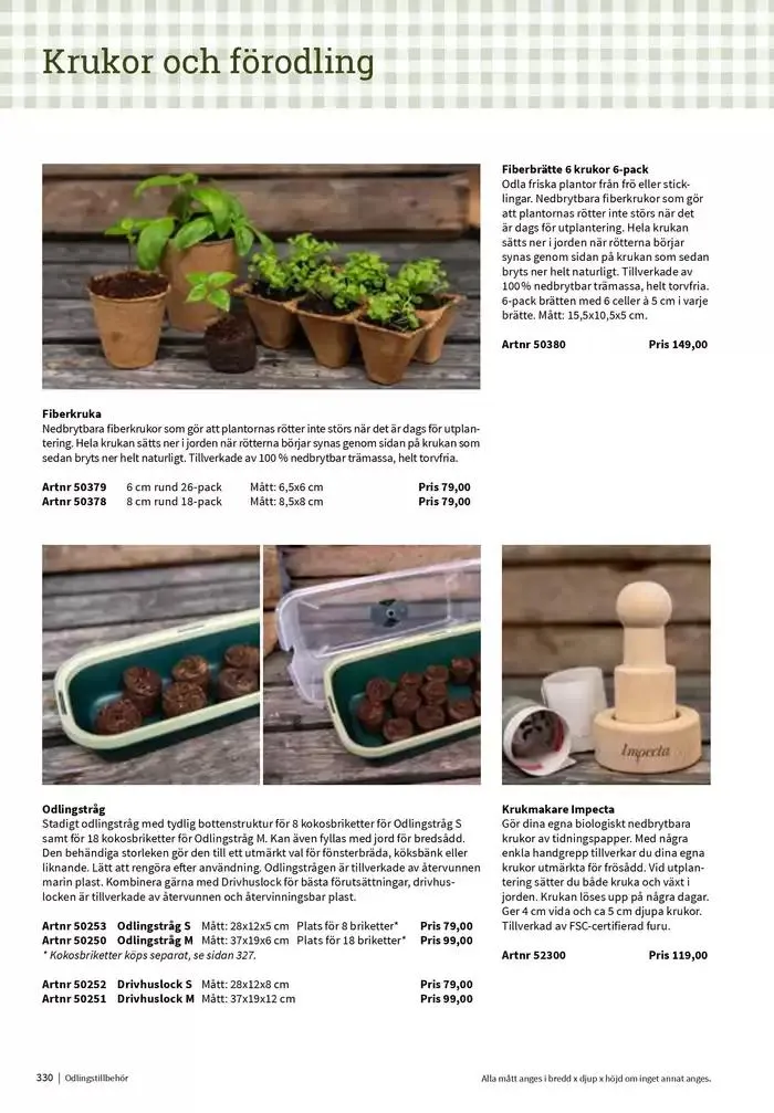 Frökatalog 2025! från 23 januari till 31 december 2025 - Reklamblad sidor 330