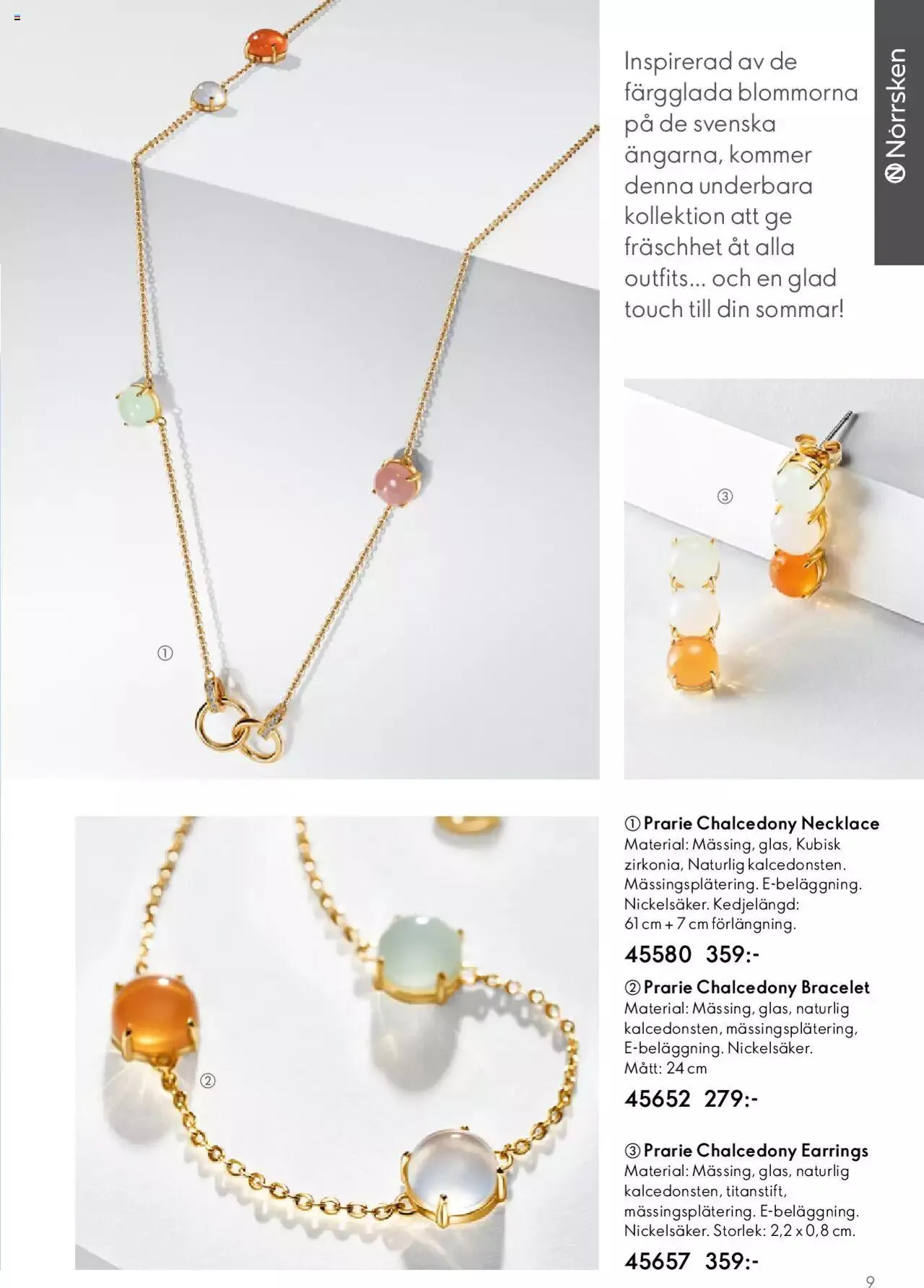 Oriflame - Norrsken Summer Collection från 17 maj till 25 oktober 2023 - Reklamblad sidor 9