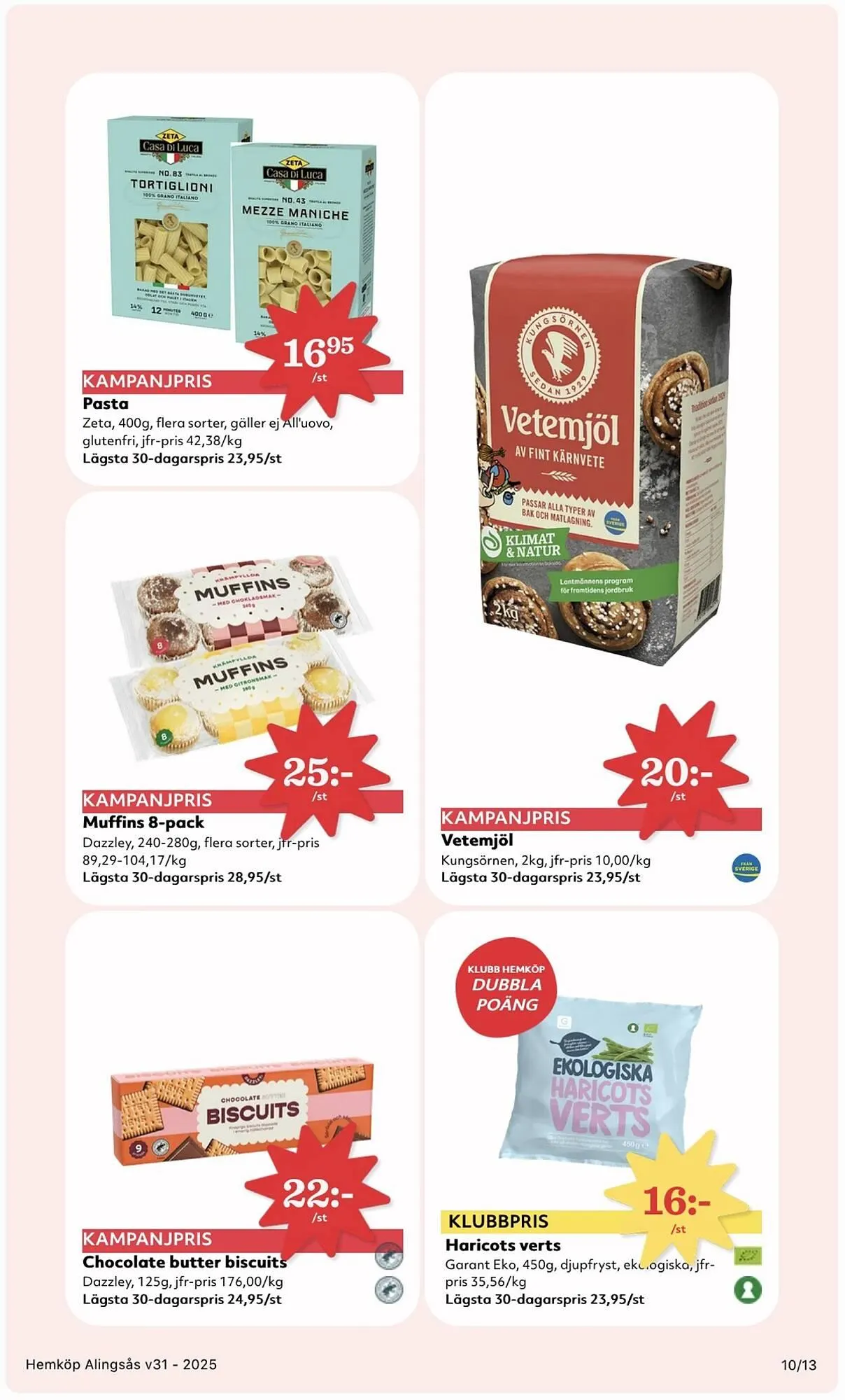 Hemköp reklamblad från 28 juli till 3 augusti 2025 - Reklamblad sidor 10