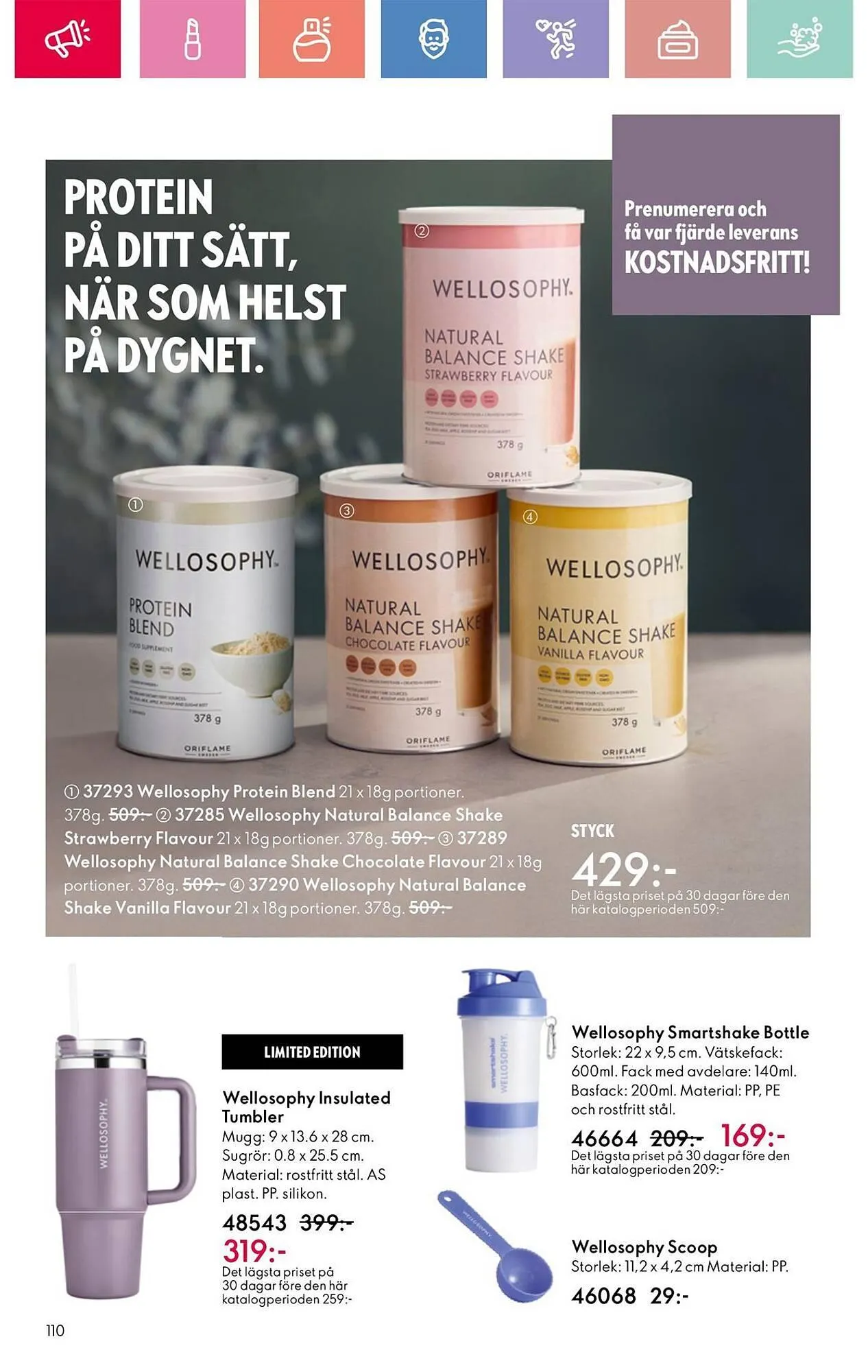 Oriflame reklamblad från 24 augusti till 13 september 2025 - Reklamblad sidor 110