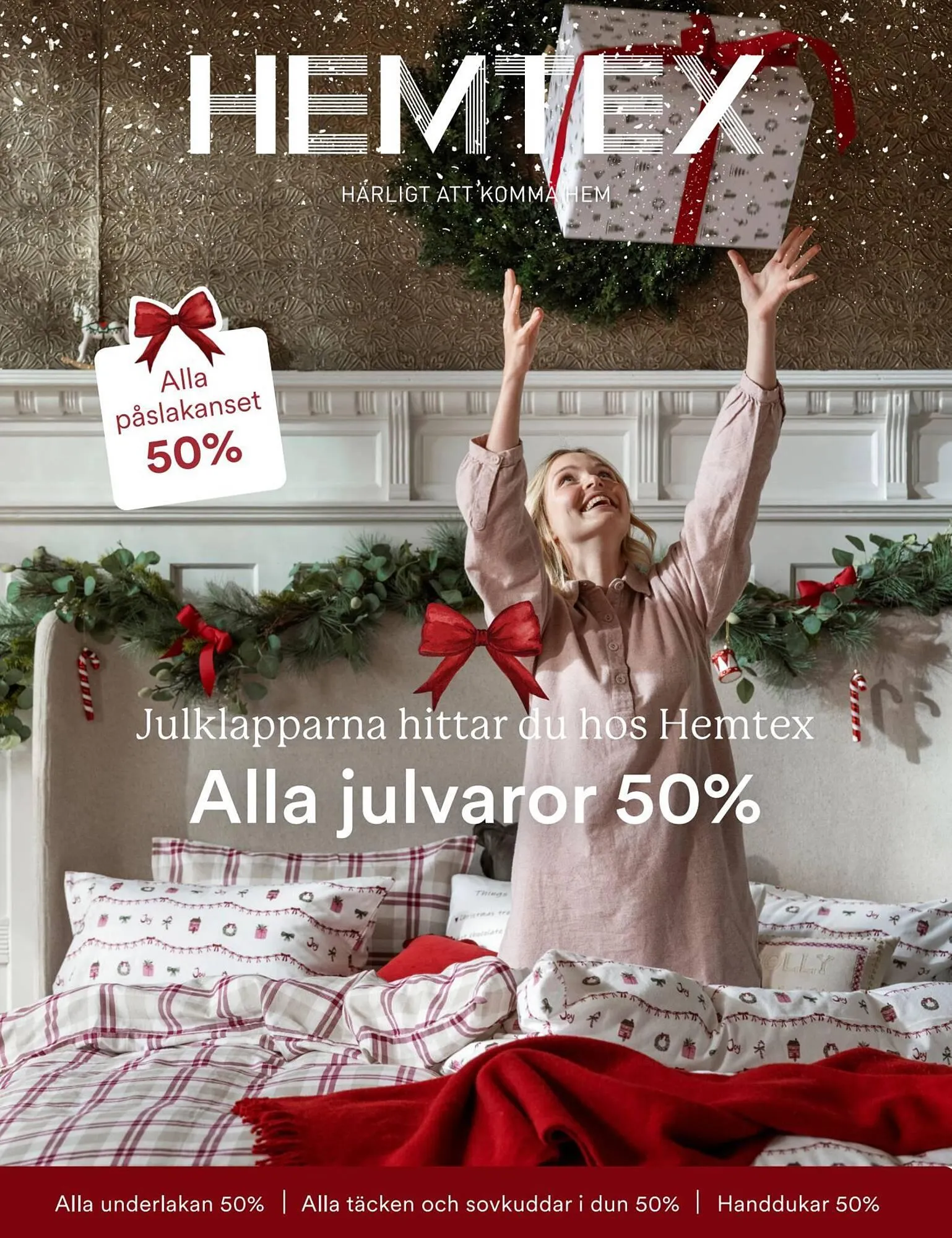 Hemtex reklamblad från 15 december till 22 december 2025 - Reklamblad sidor 1