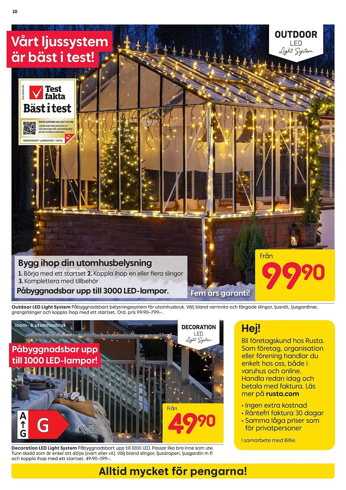 Rusta reklamblad från 20 oktober till 26 oktober 2025 - Reklamblad sidor 10