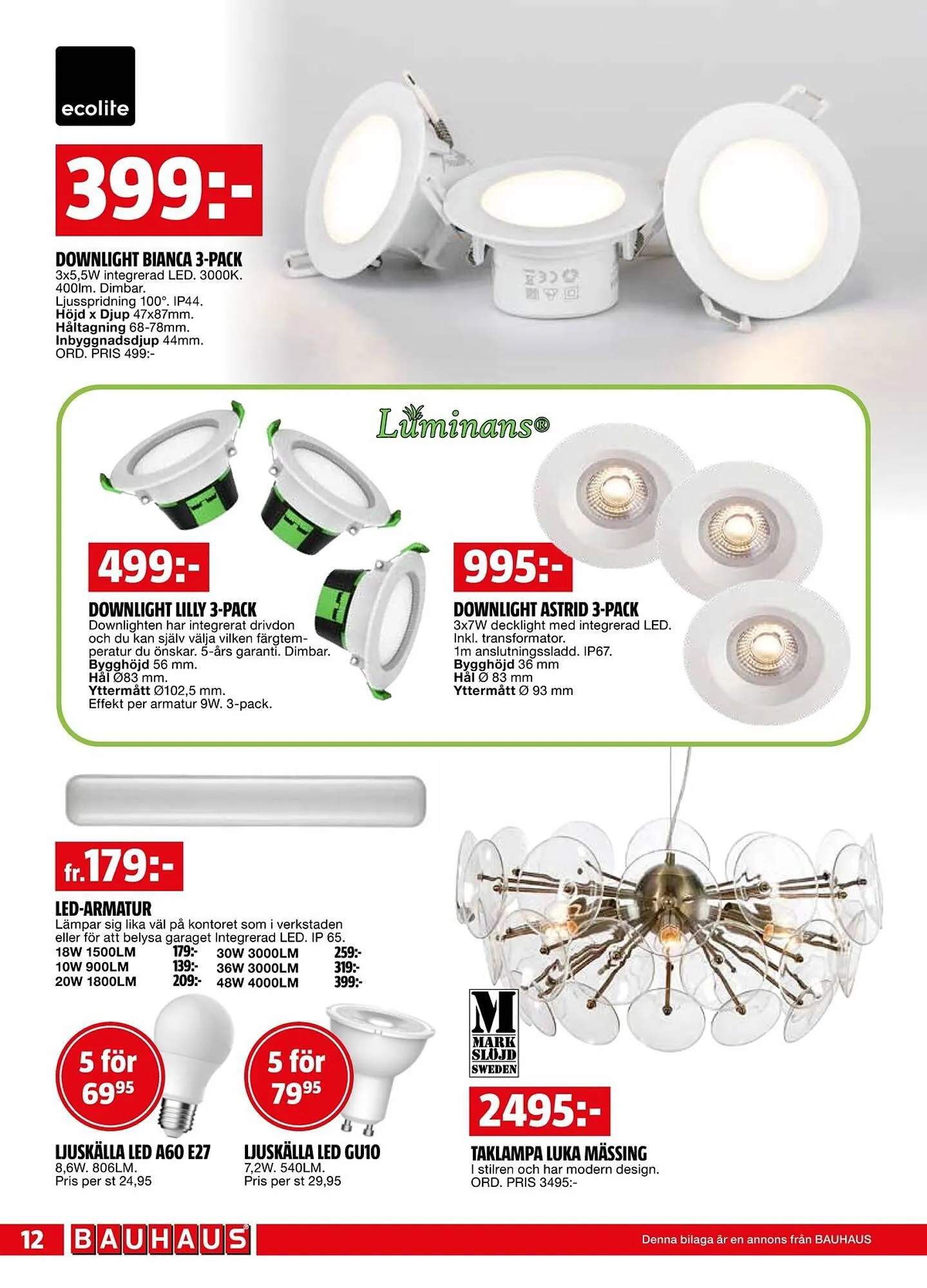 Bauhaus reklamblad från 11 september till 1 oktober 2023 - Reklamblad sidor 12
