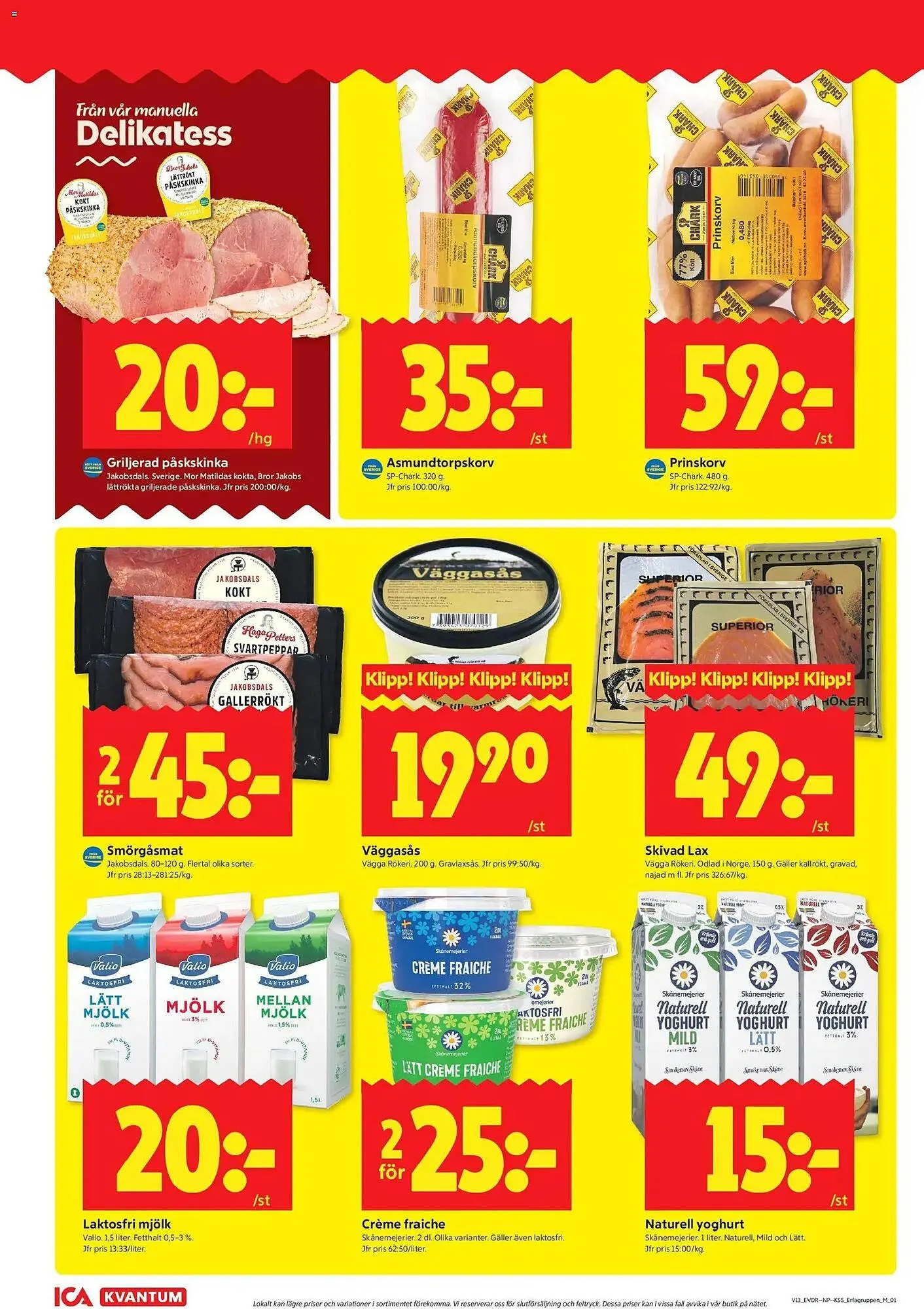 ICA Kvantum reklamblad från 23 mars till 29 mars 2026 - Reklamblad sidor 8